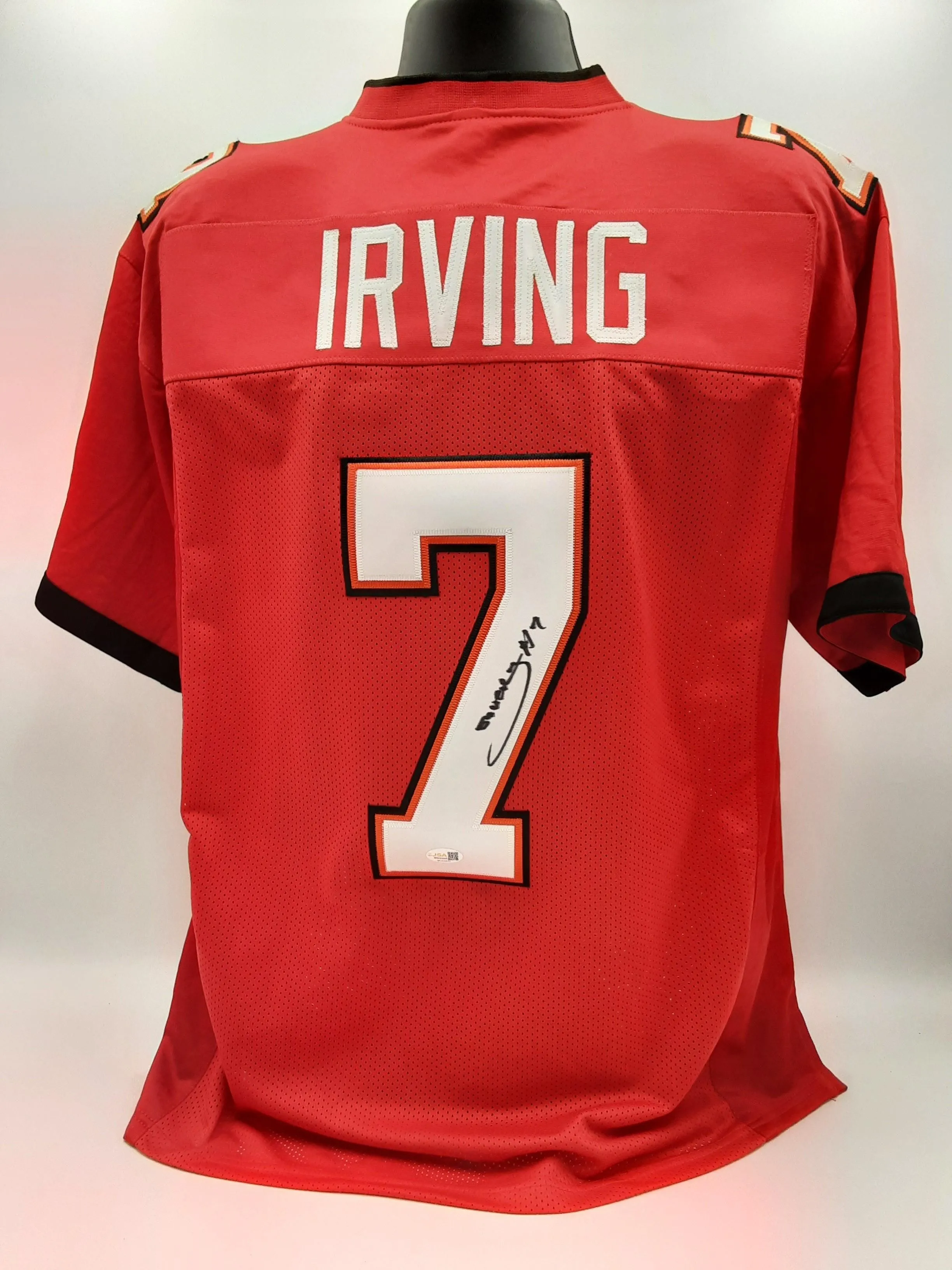 Bucky Irving Authentic Signed Pro Style Jersey Autographed JSA R2