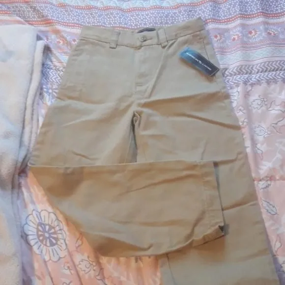 Product image for American Living kids' sz 6 Khaki uniform pants
