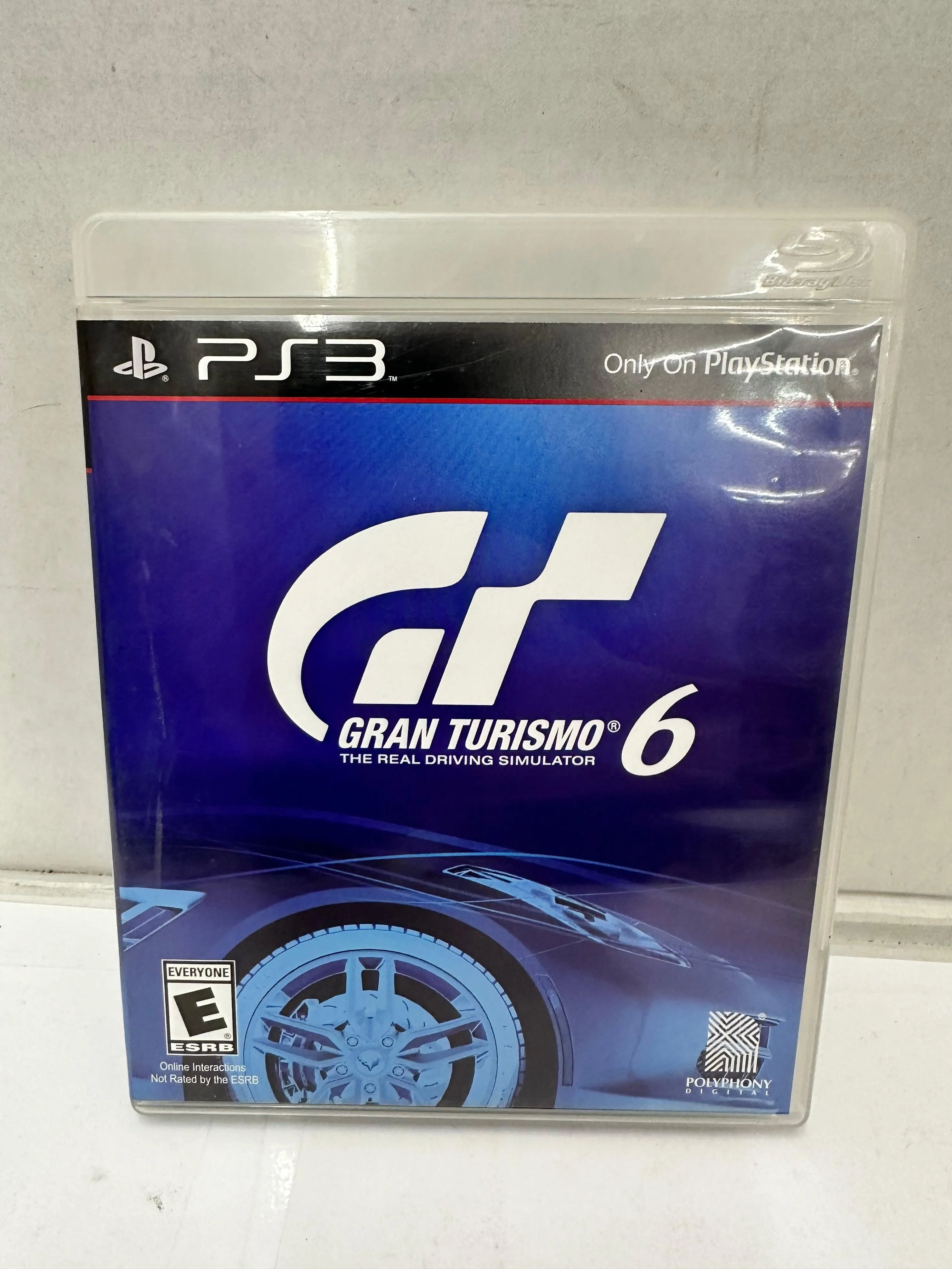 Gran Turismo 6 - Sony PlayStation 3 -- No Manual