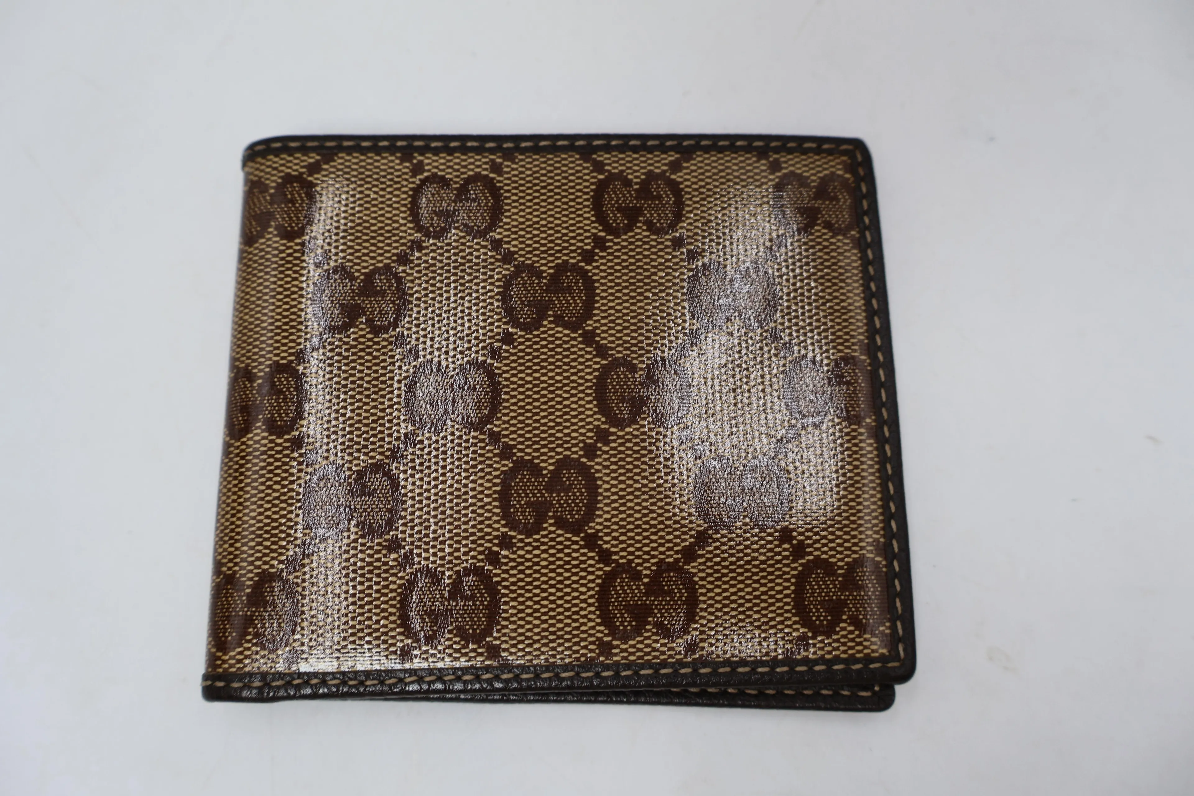 Gucci GG Supreme Coated Canvas Bifold Wallet (0138)