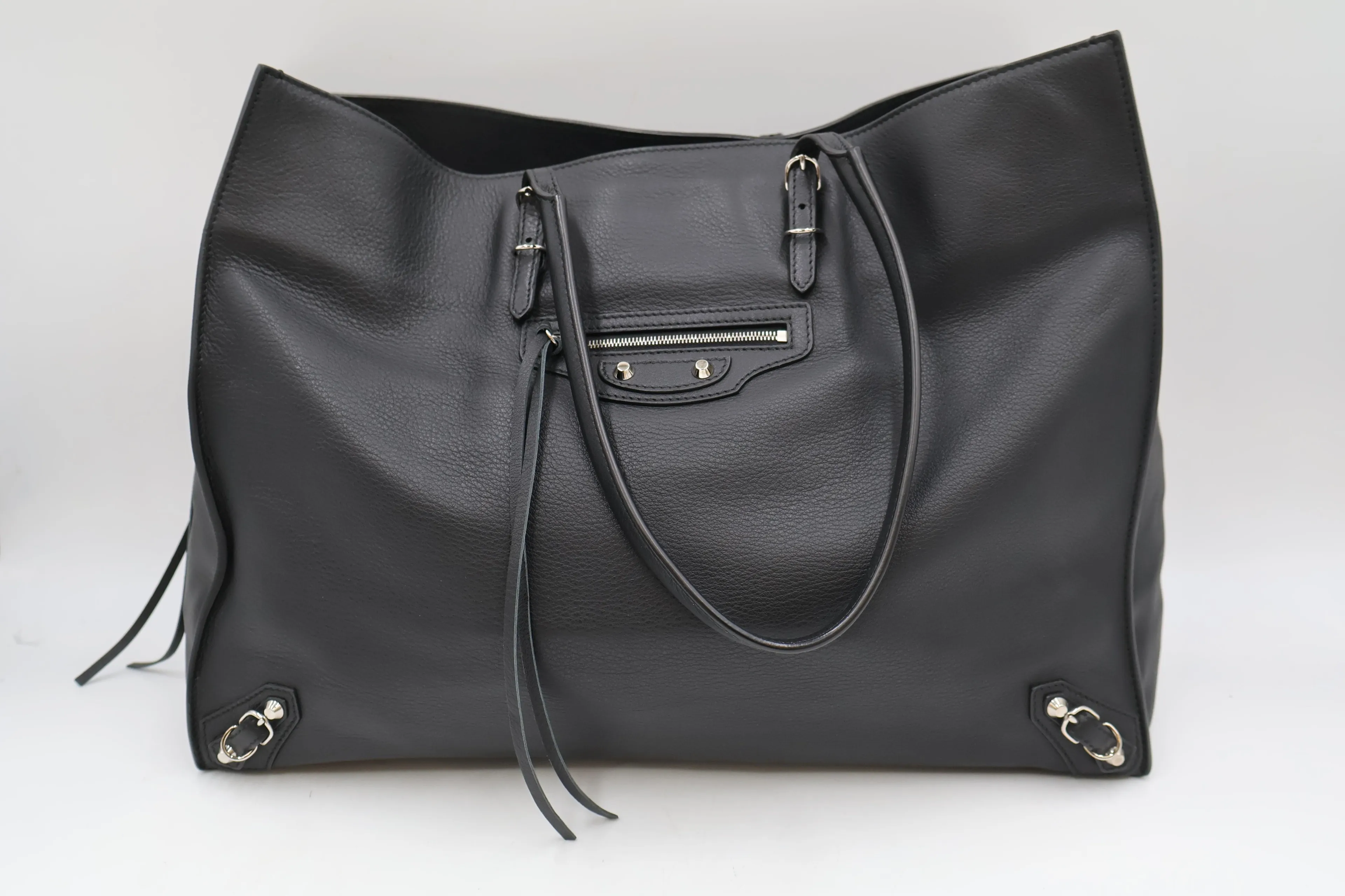 Balenciaga Pebbled Leather Neo Classic Large Tote Bag (0029)