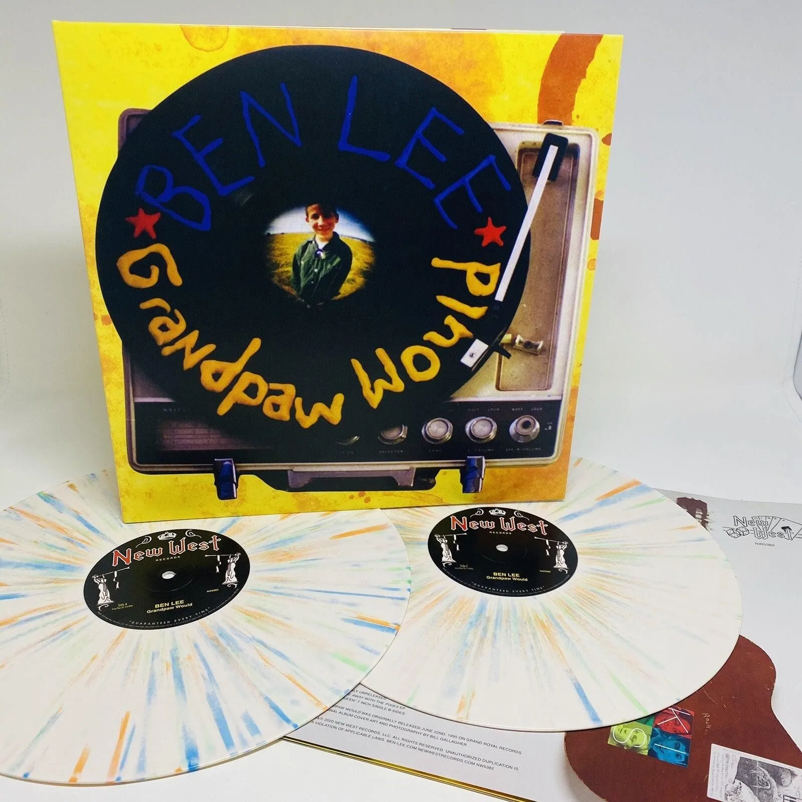 Ben Lee GRANDPAW WOULD Colored Vinyl 2xLP Record RSD SEALED NEW