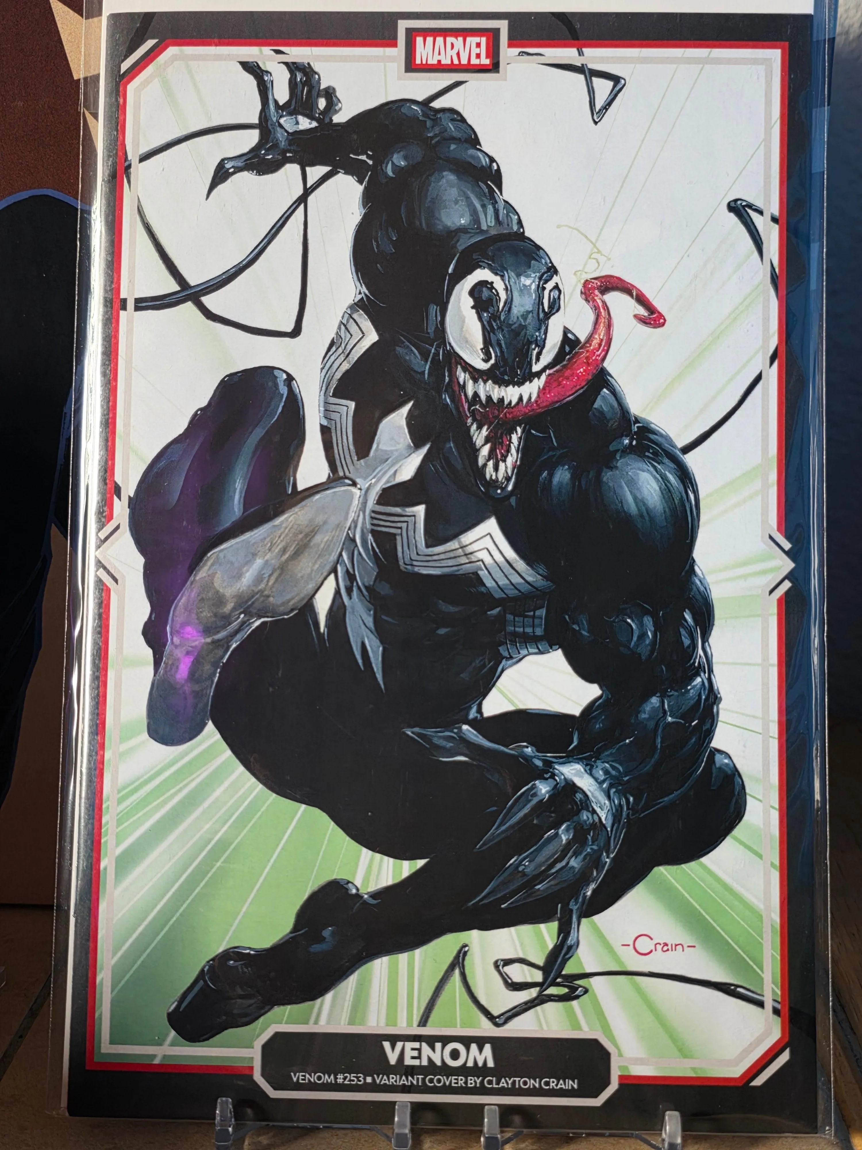 All-New Venom 253B Clayton Crain Variant Madame Masque Al Ewing Marvel Key