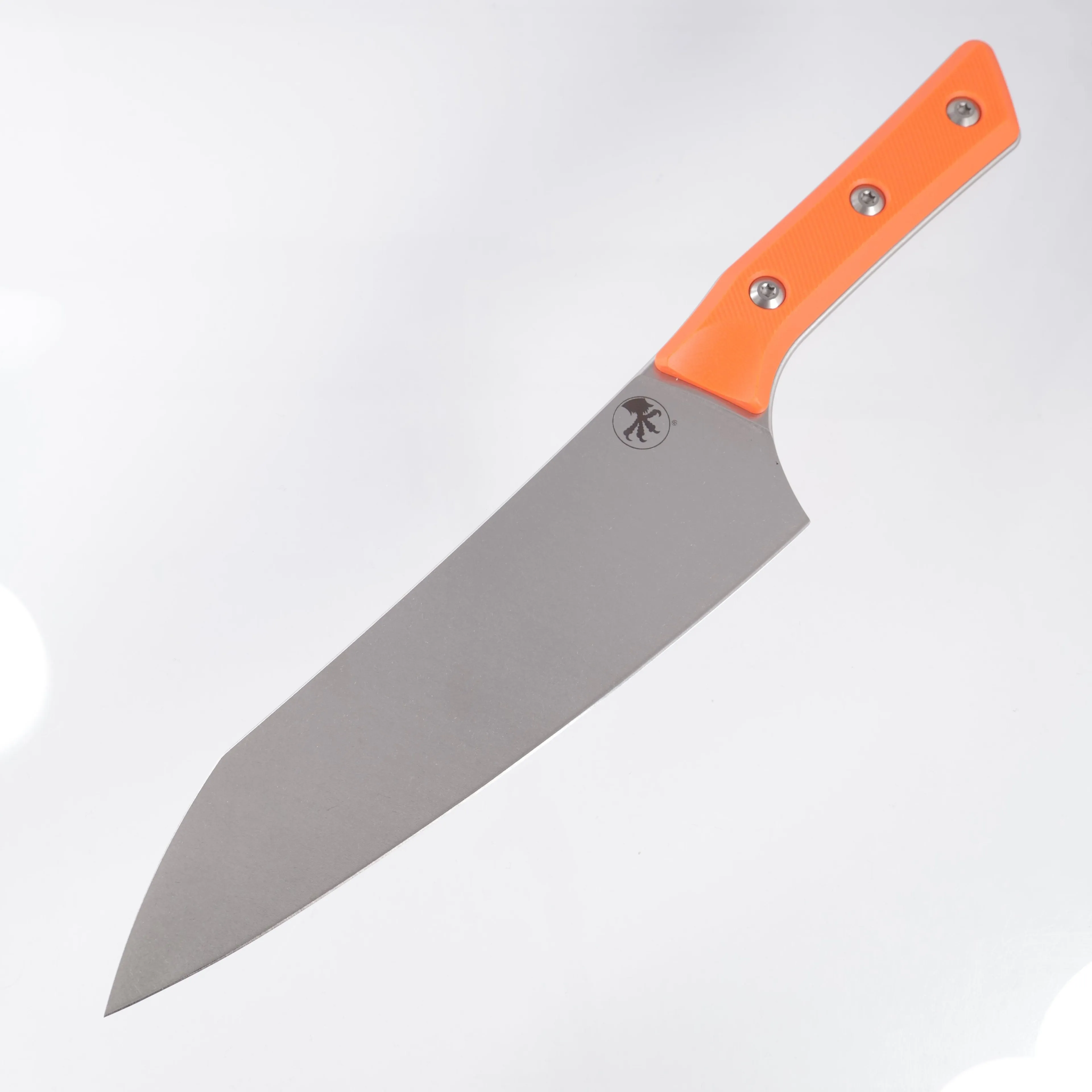 Microtech Santoku 6" - Ember G10 - Stonewash M390MK - 3000-10EM