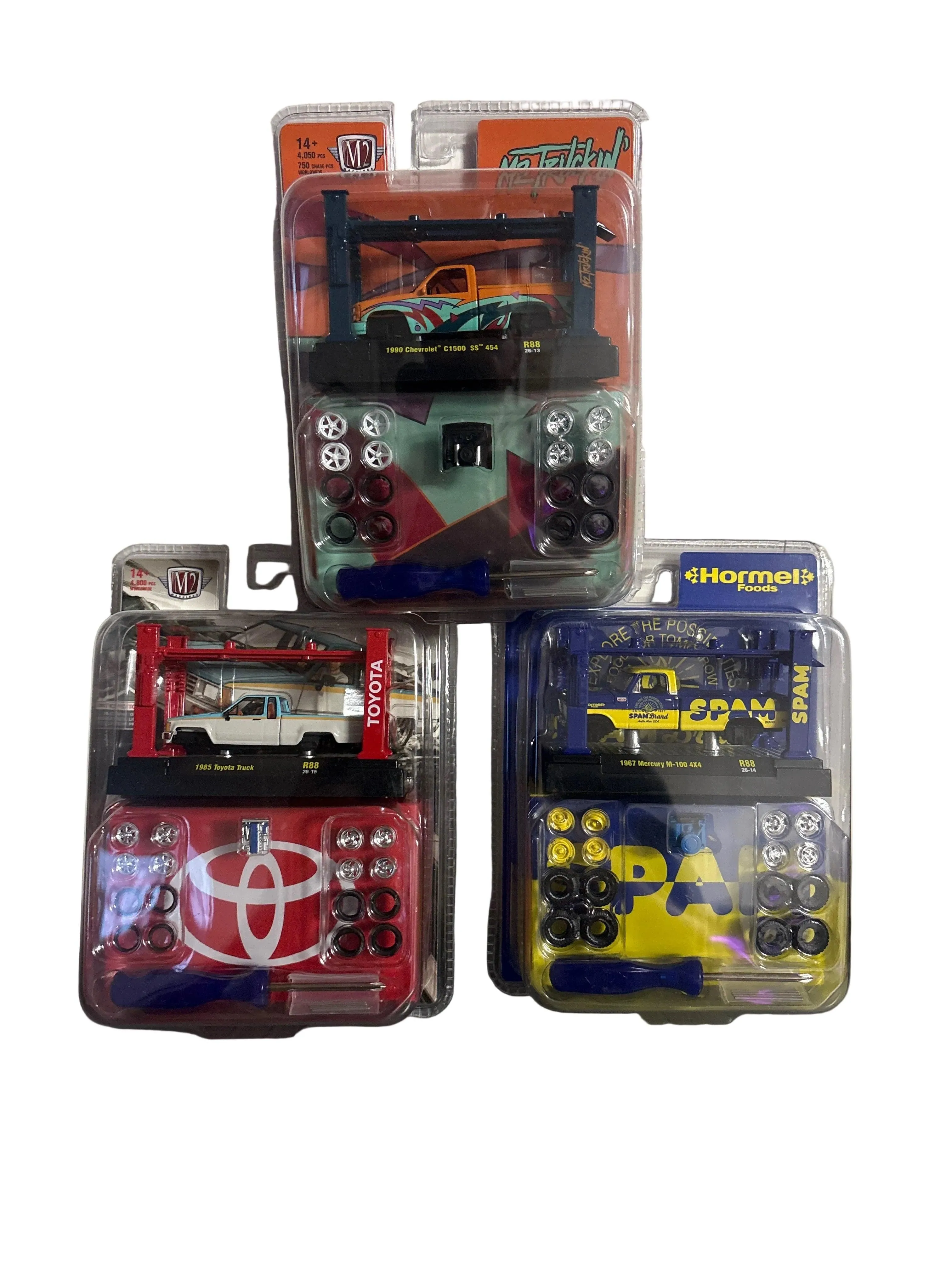 M2 Model-Kit 3 Pack Bundle Diecast