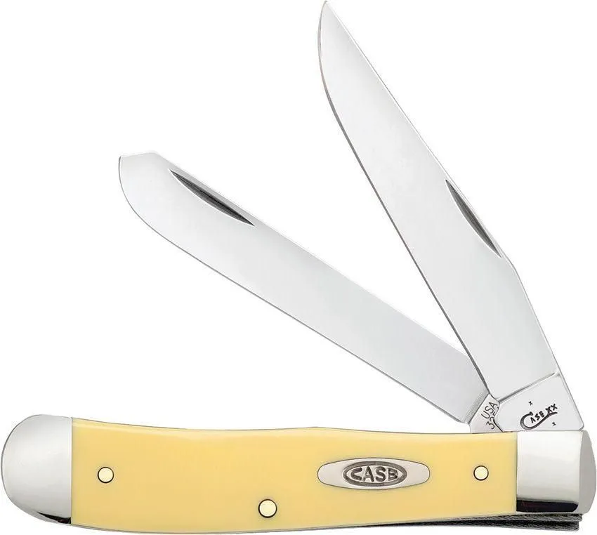 Case Yellow Synthetic Trapper w/ Clip CA30114