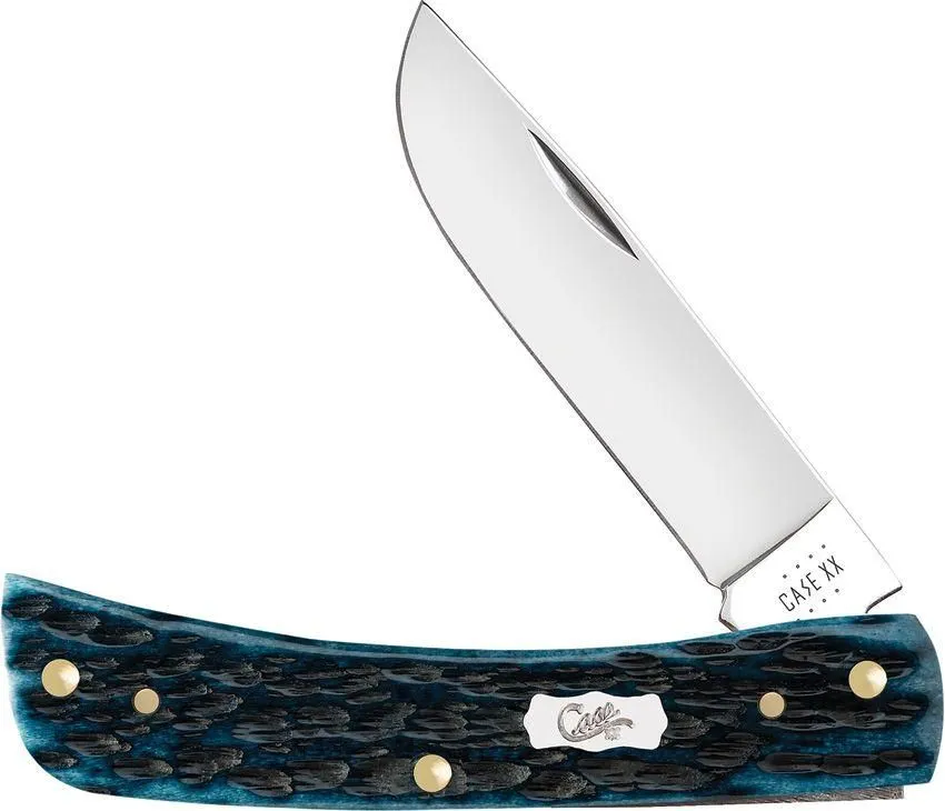 Case Pocket Worn Mediterranean Blue Sod Buster Jr.
CA51854