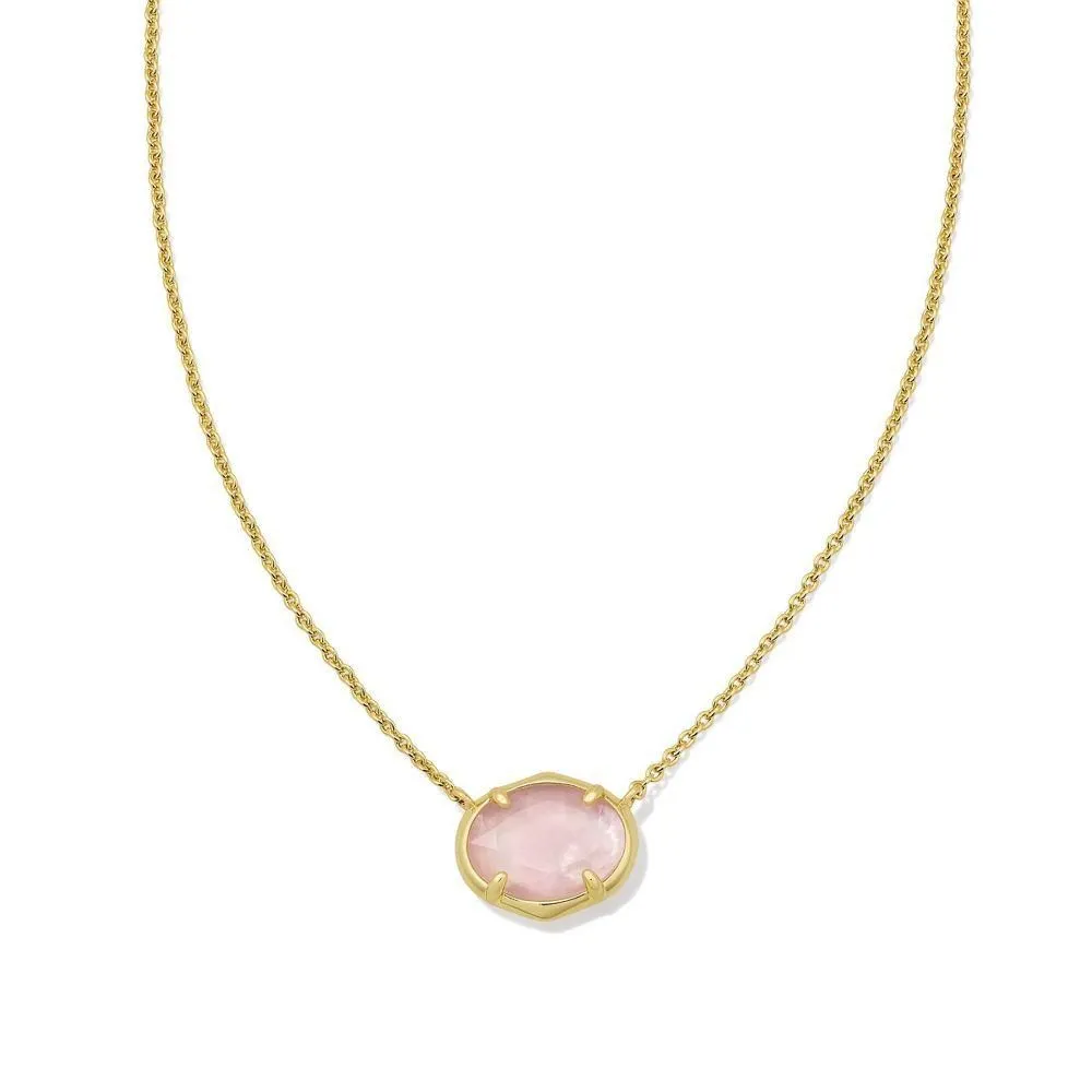 New - Size: One Size - Kendra Scott Henley Pendant Necklace - Pink/Gold
