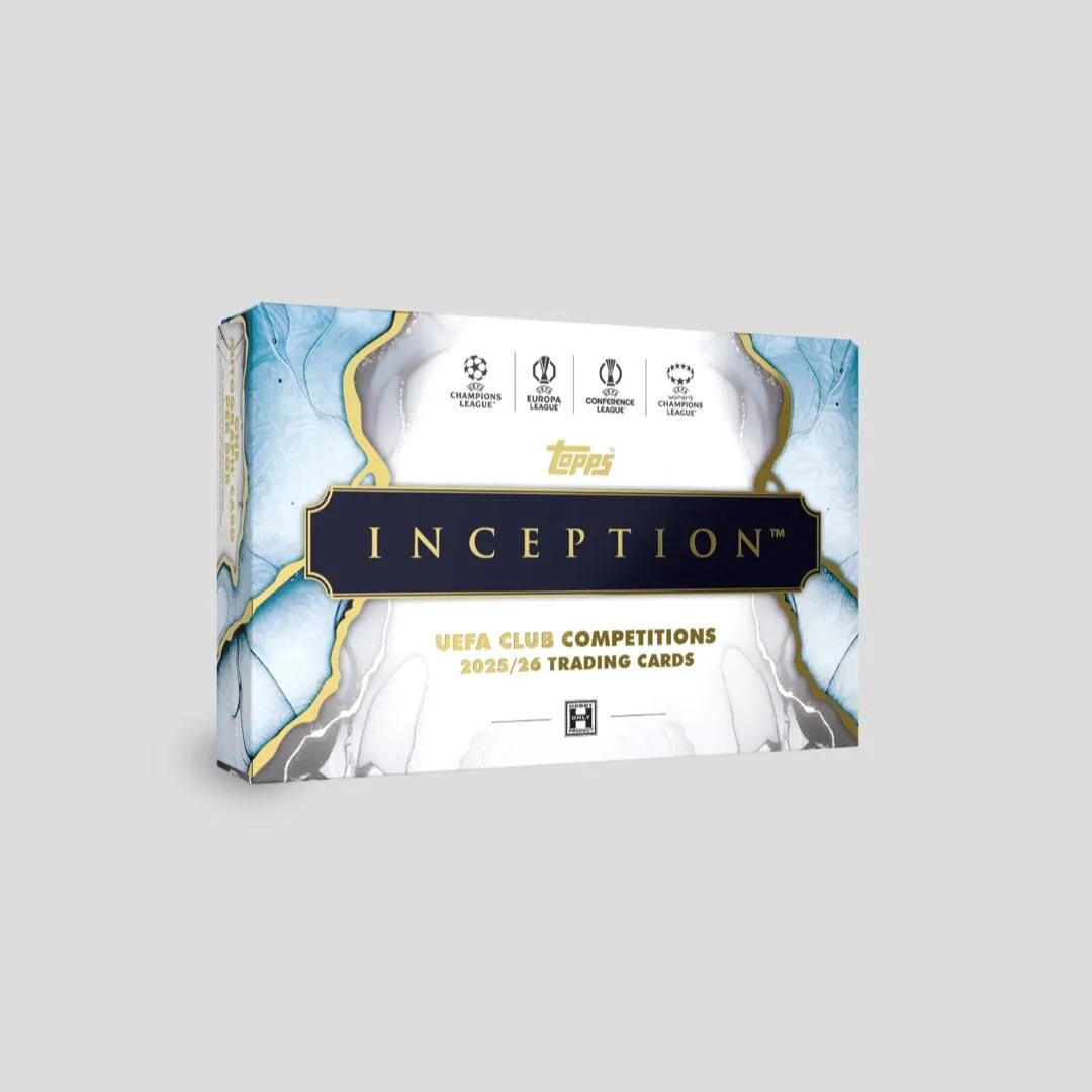 2025-26 Topps Soccer UEFA Club Competitions Inception UCC Hobby Box