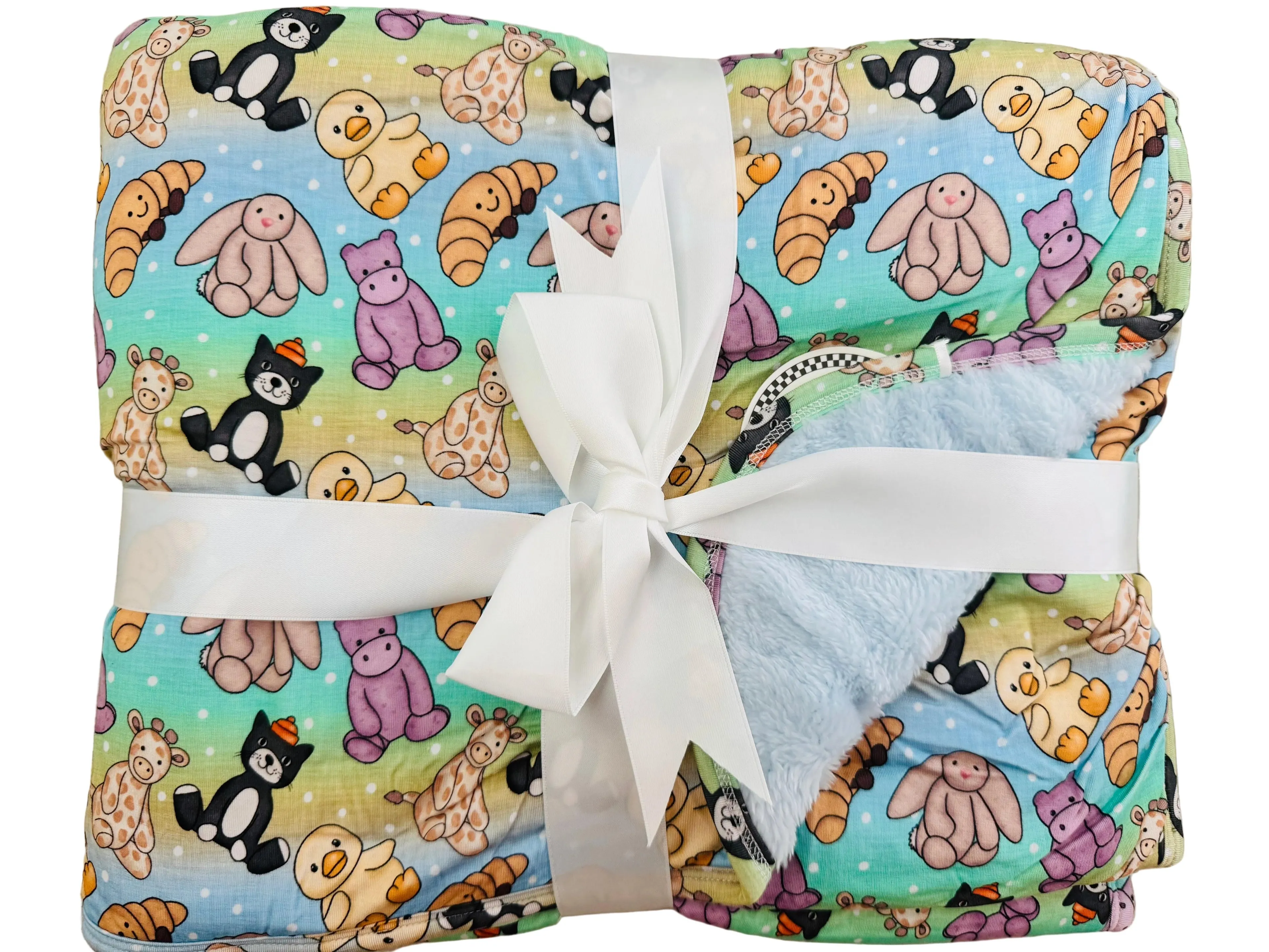 Baby’s Besties Bamboo Plush Blanket - 30 x 40