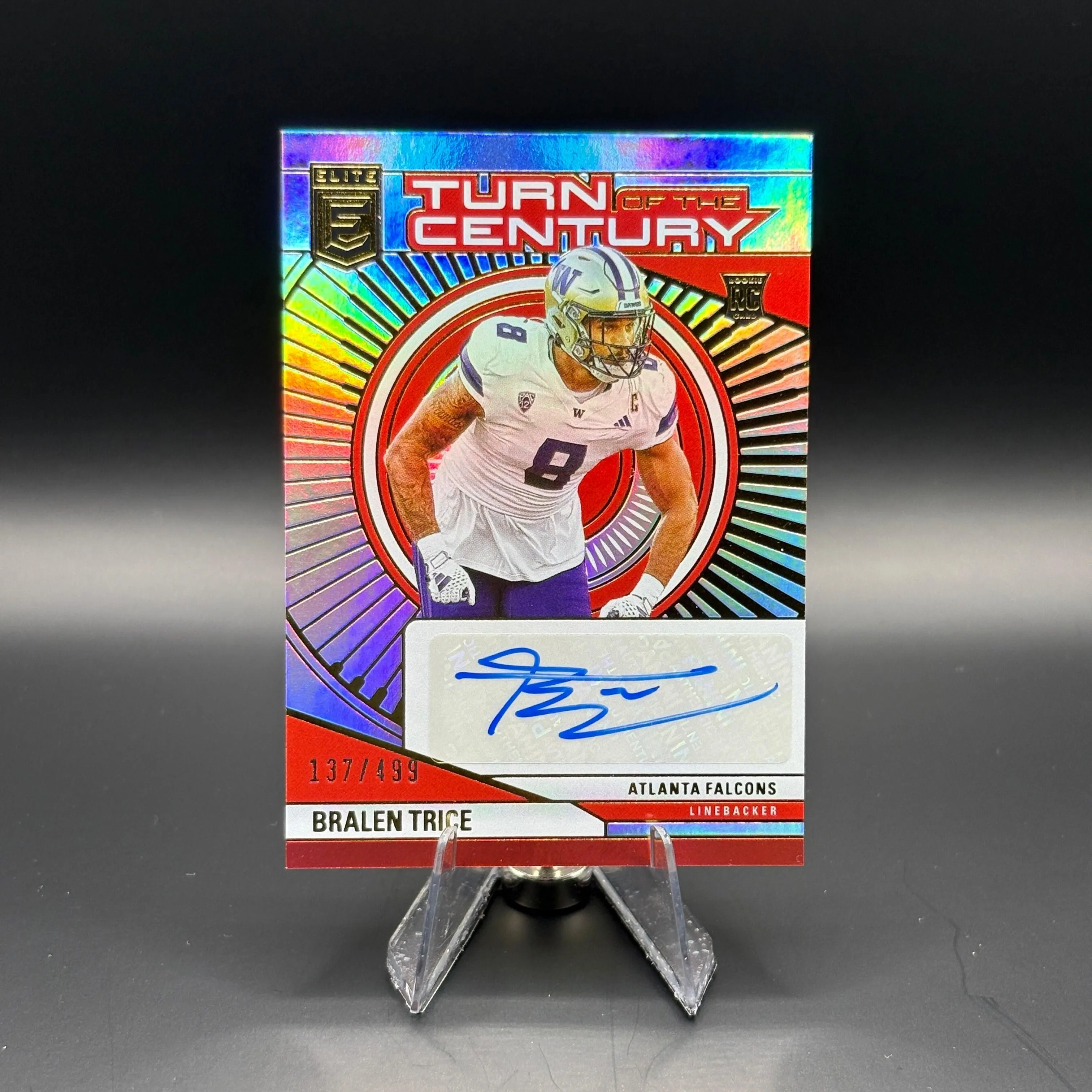 Bralen Trice (137/499) - 2024 Panini Donruss Elite Turn of the Century Autograph #TCA-BTR
