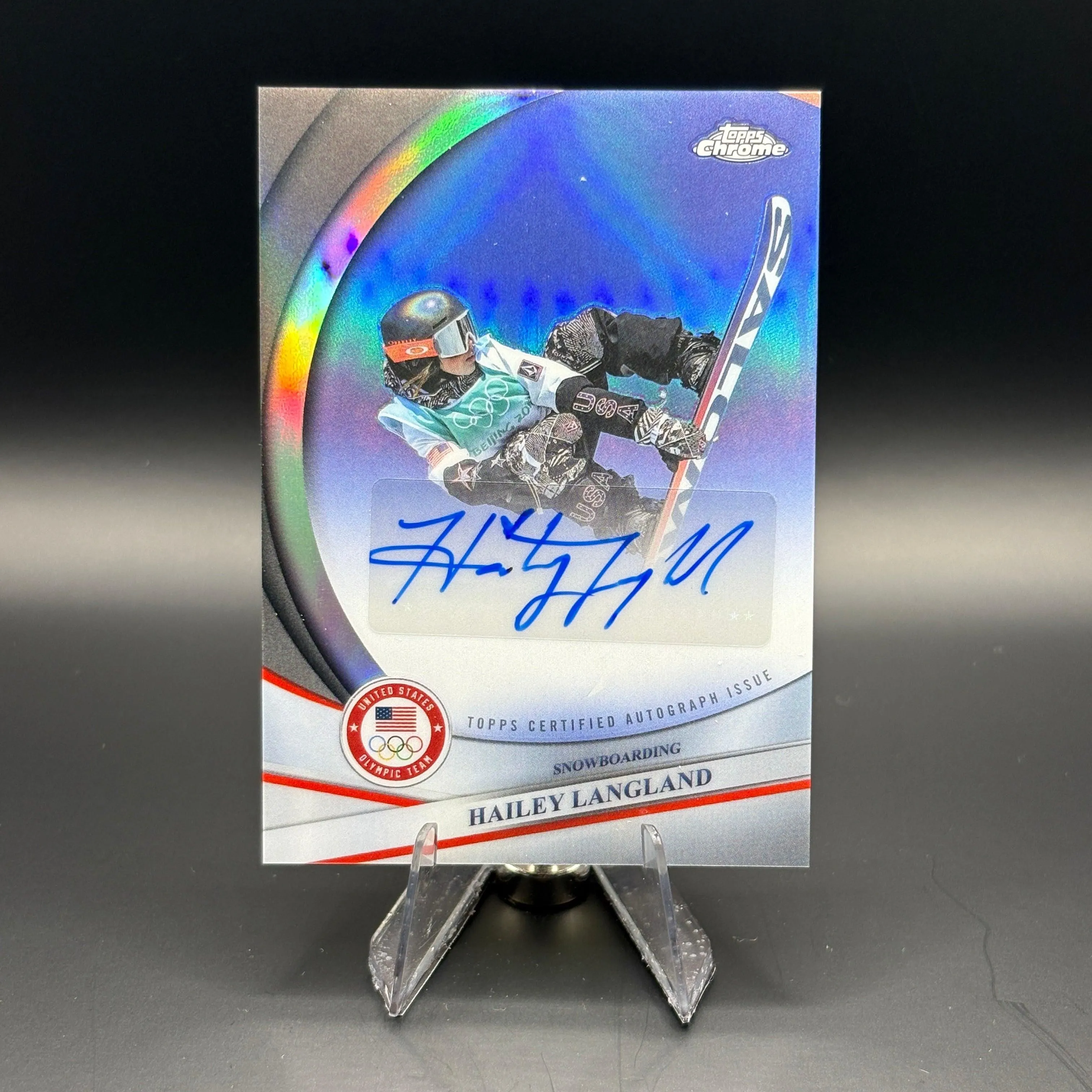 Hailey Langland - 2026 Topps Winter Olympics Autograph #BCA-HLA