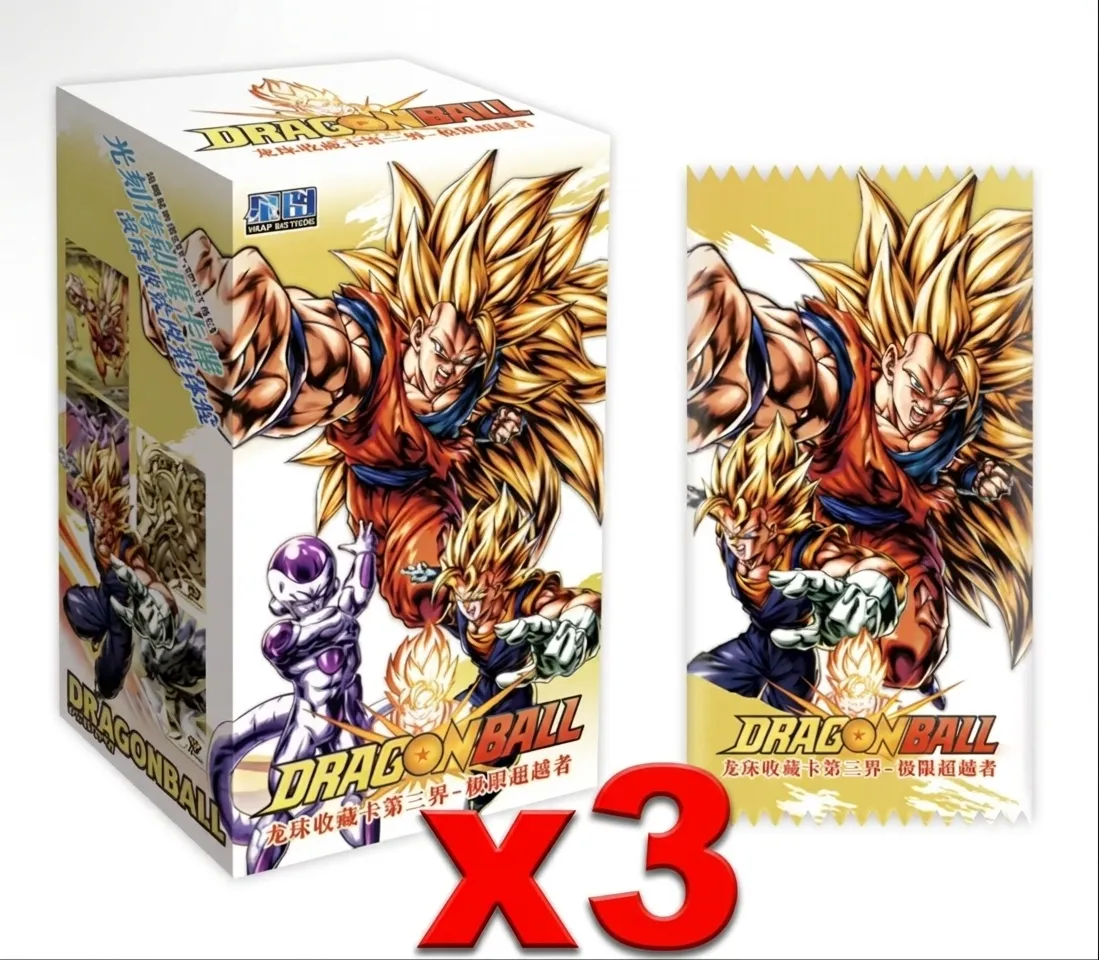 Dragon Ball Booster x3 Box Bundle | LZ03 | Sealed