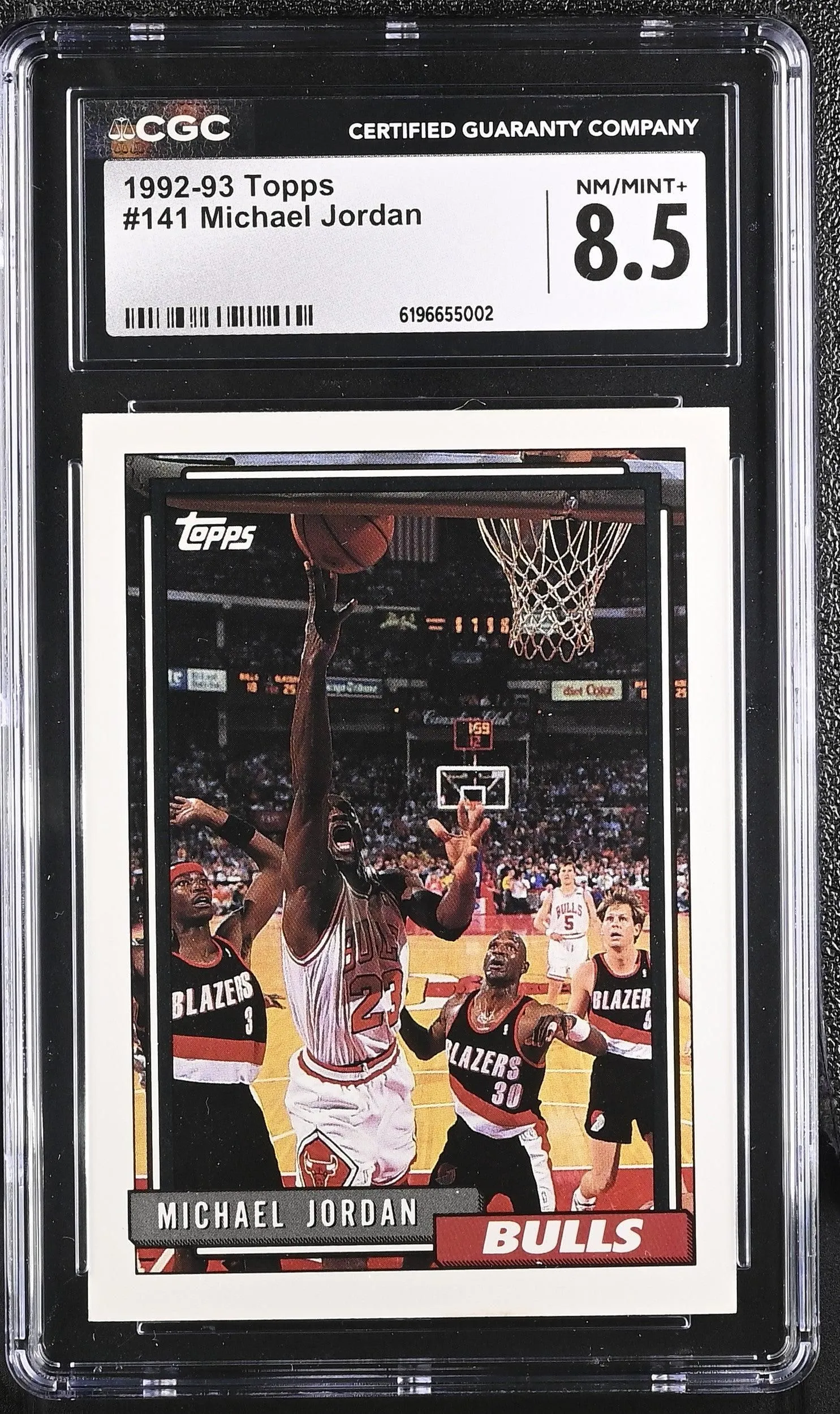 1992-93 Topps #141 Michael Jordan CGC 8.5