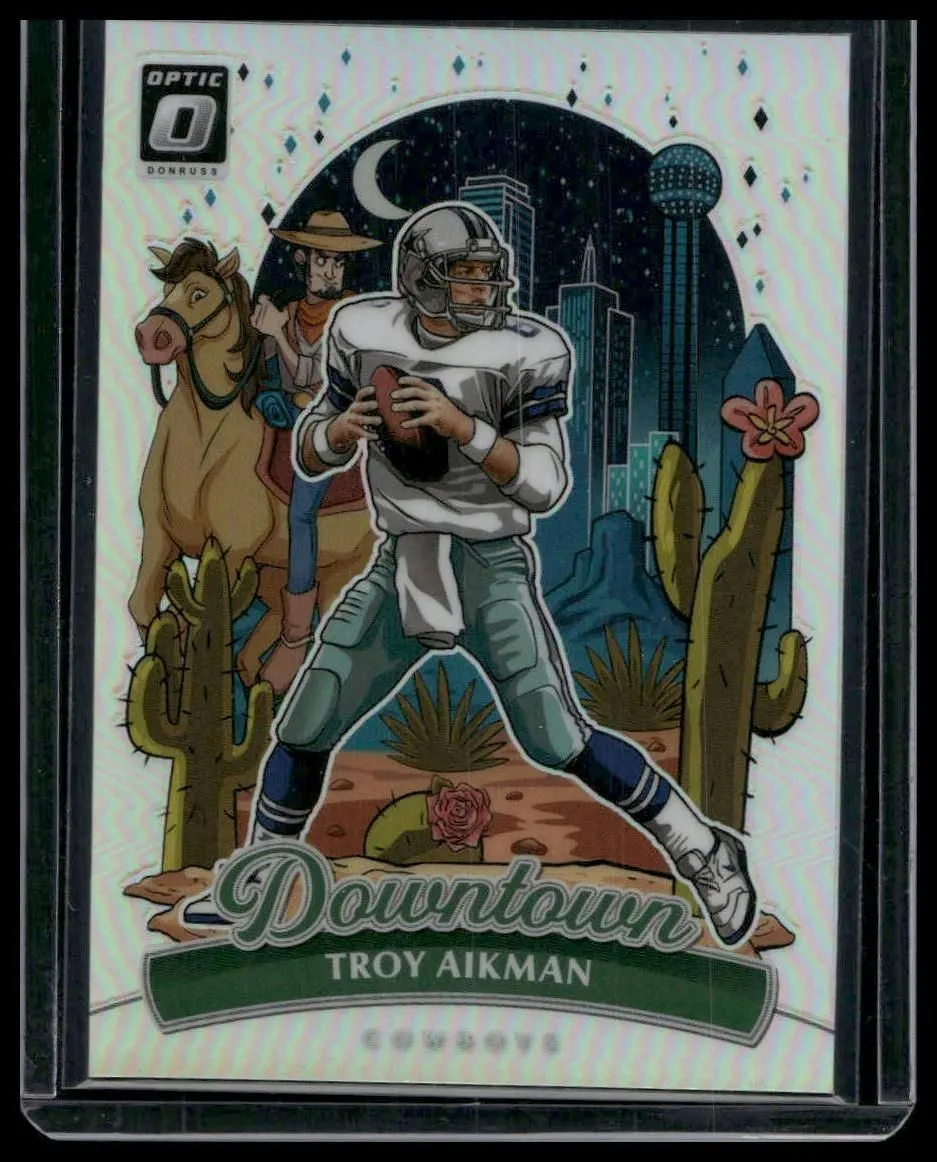 2025 Donruss Optic #21 Troy Aikman Downtown