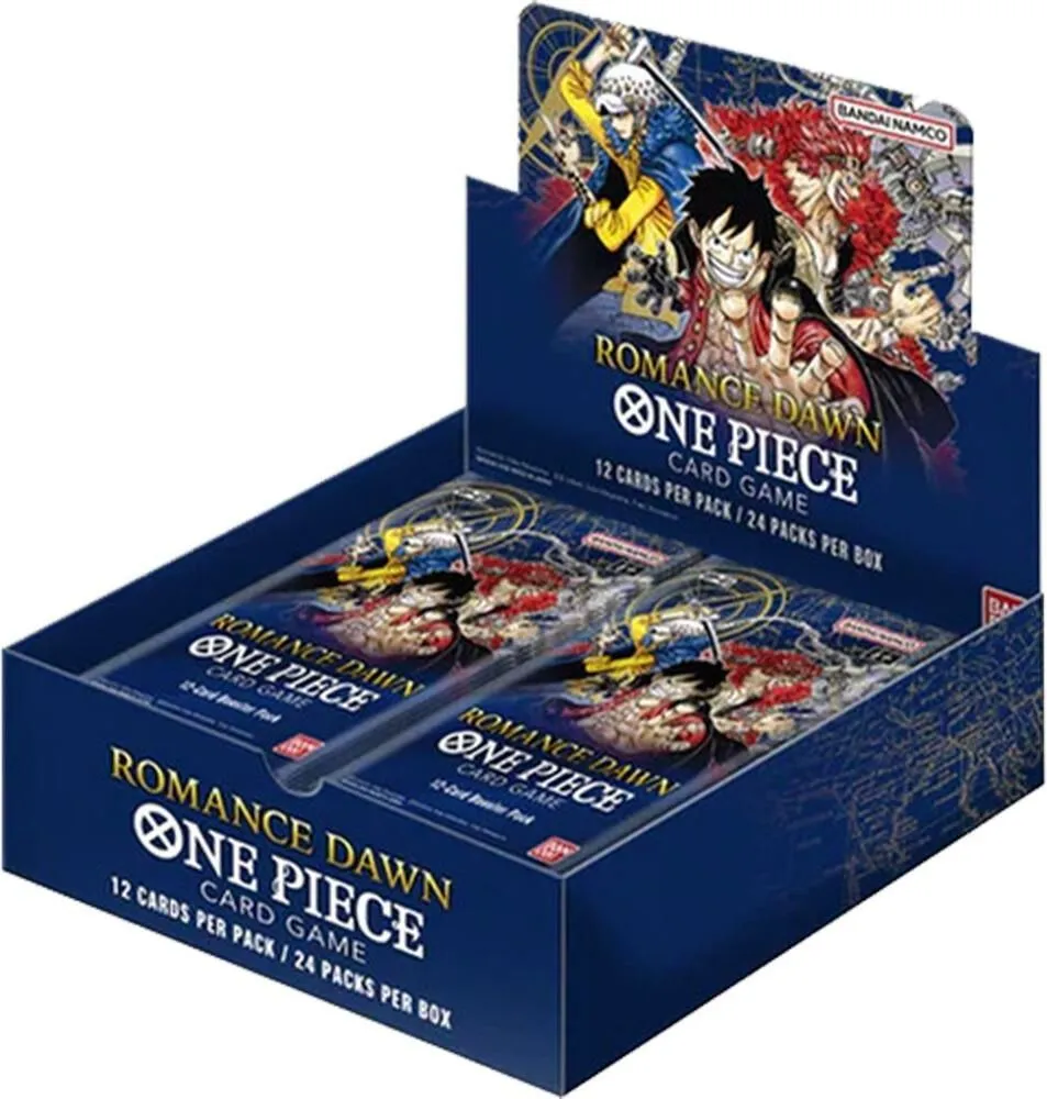 One Piece TCG: 1.Booster Box (Wave 1 - Blue) - Romance Dawn (OP01)