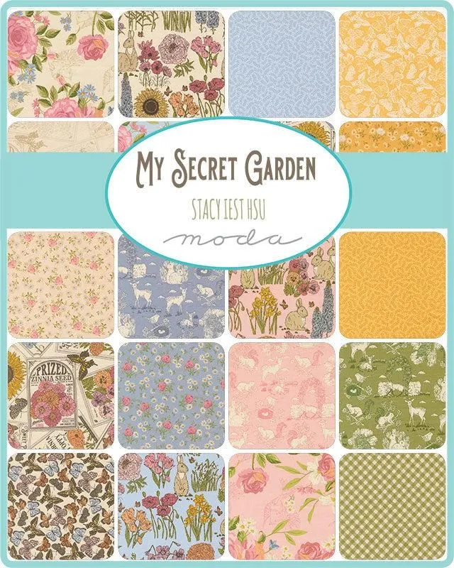 My Secret Garden - Fat Quarter Bundle - Stacy Iest Tsu