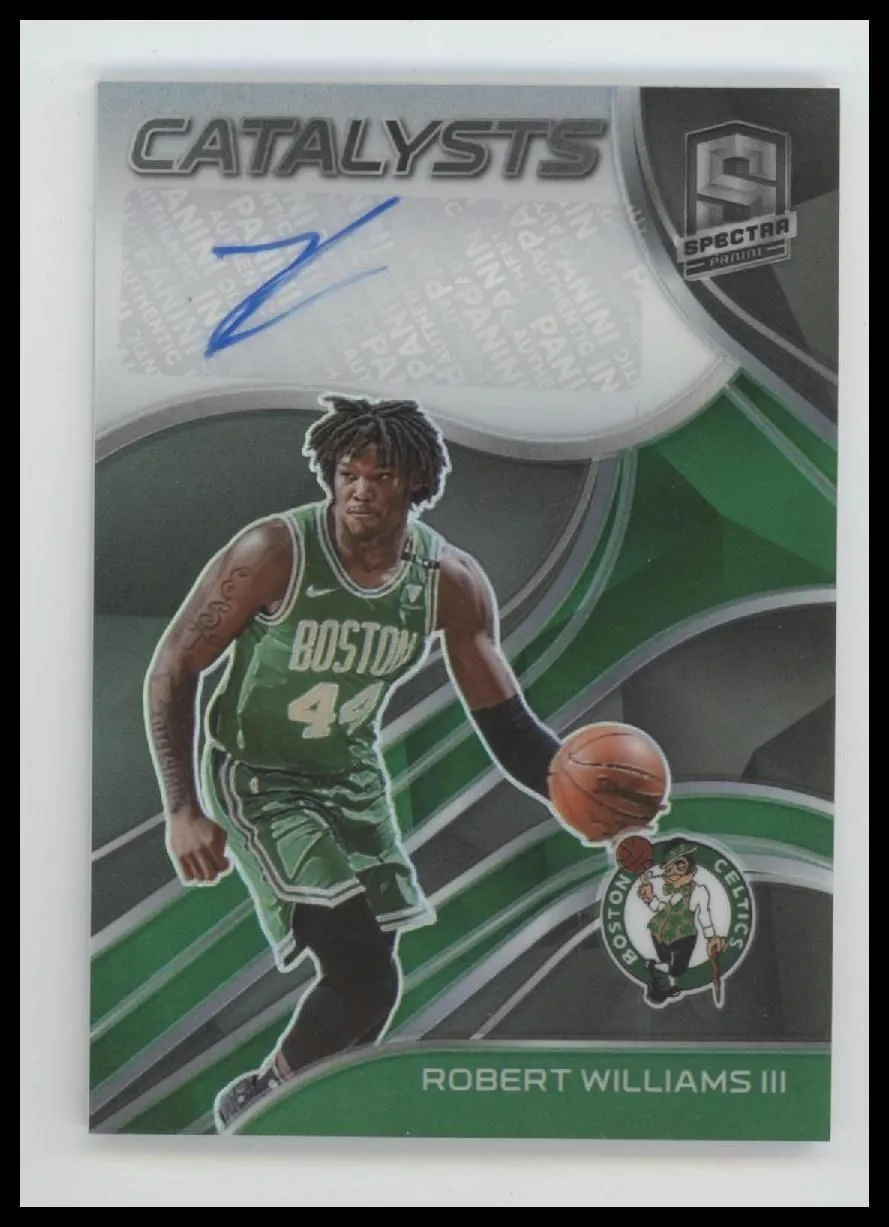 2020-21 Panini Spectra Catalysts Signatures Robert Williams III #/49 AU #CS-RBW