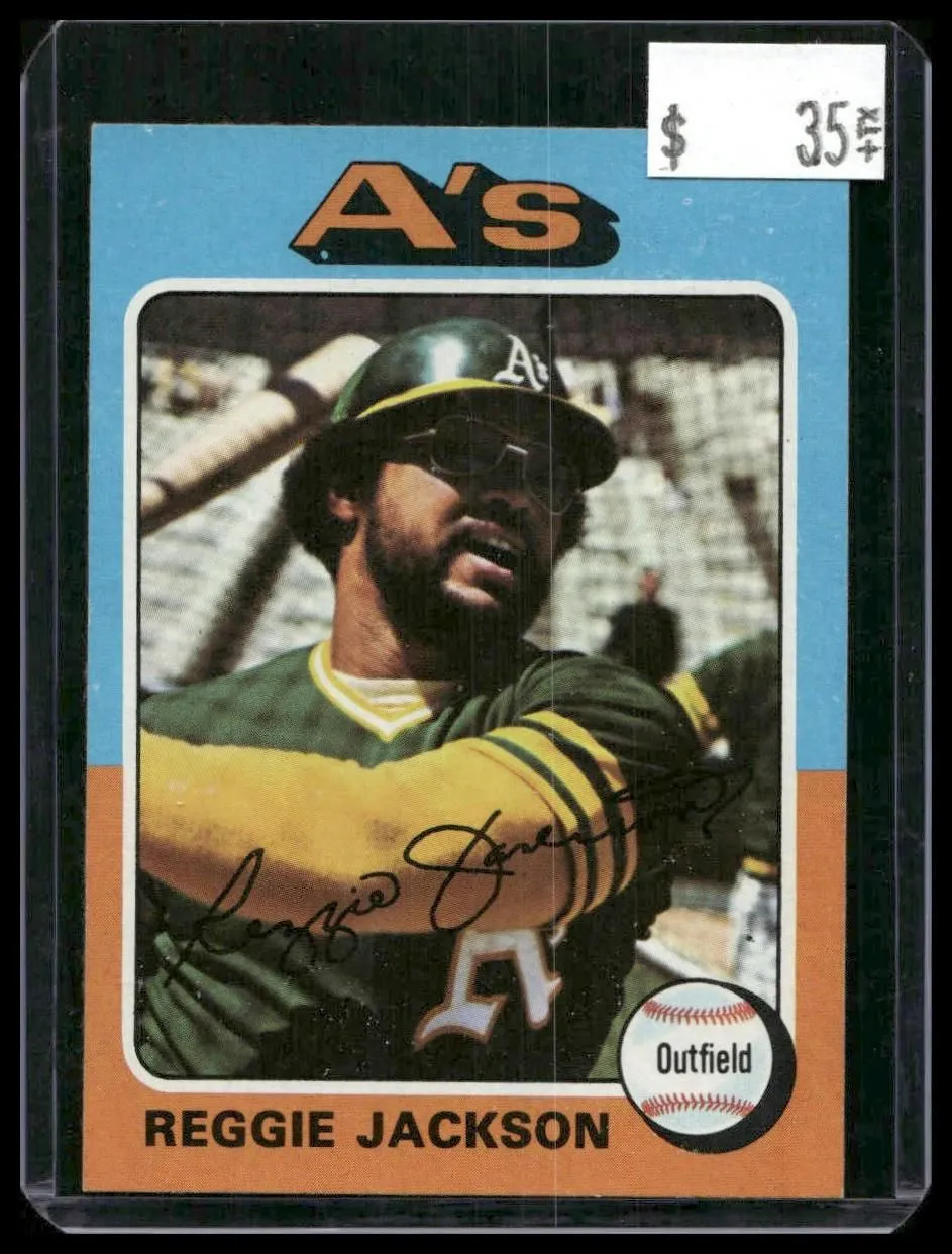 1975 Topps #300 Reggie Jackson