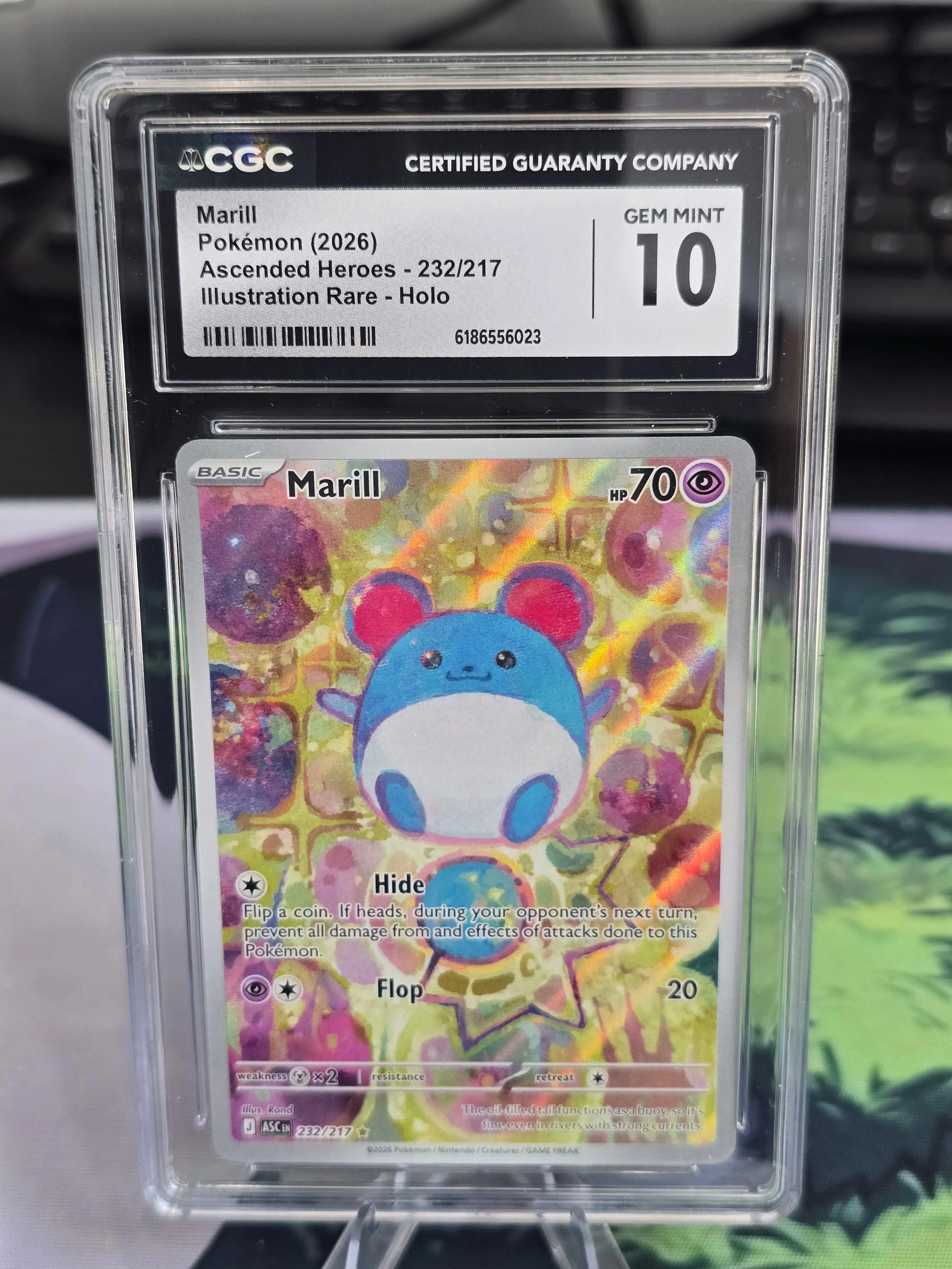 Marill #232/217 — Ascended Heroes (2026) — CGC 10 Gem Mint