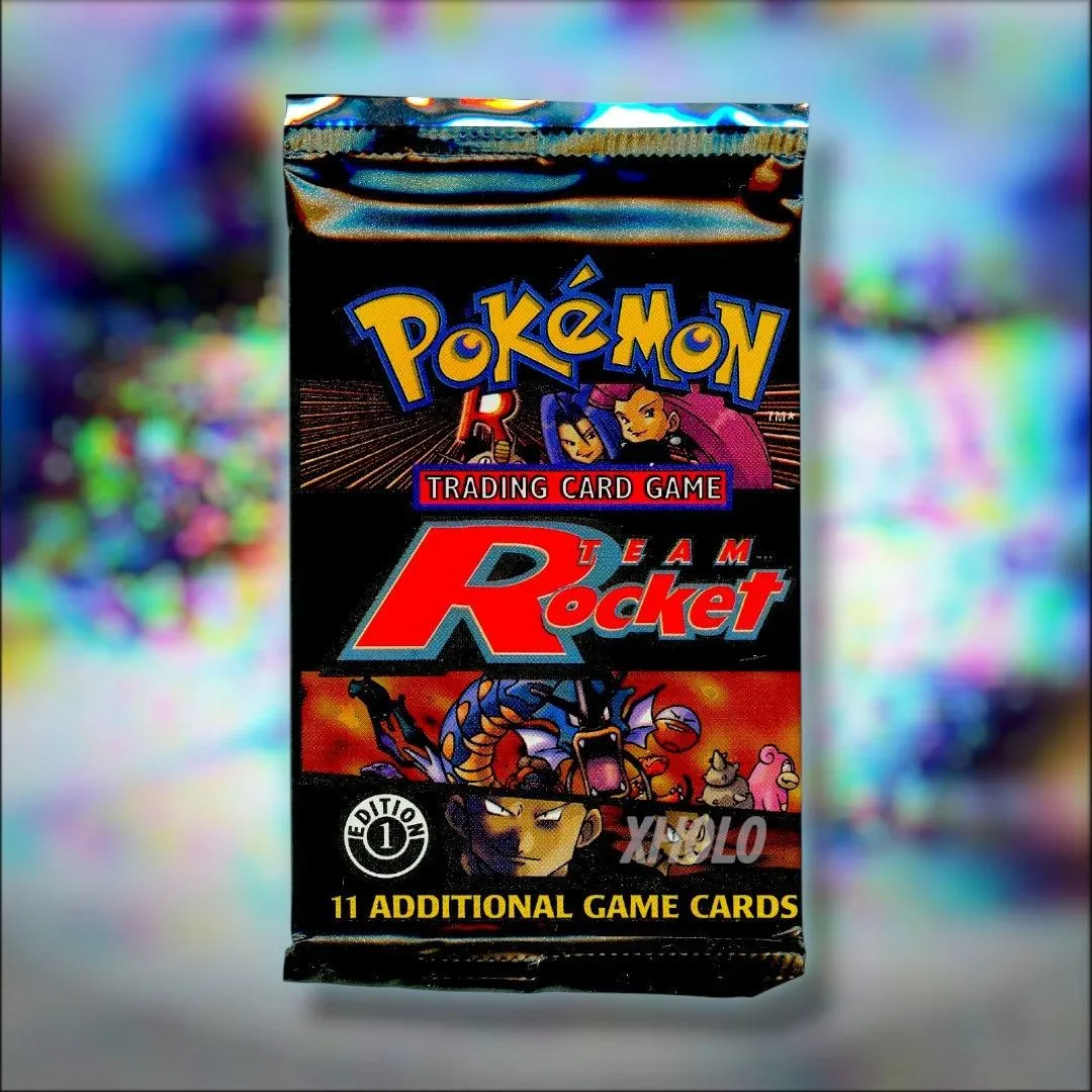 1x HEAVY 1st Ed. Team Rocket Pack (GUARANTEED HOLO OR FULL REFUND)