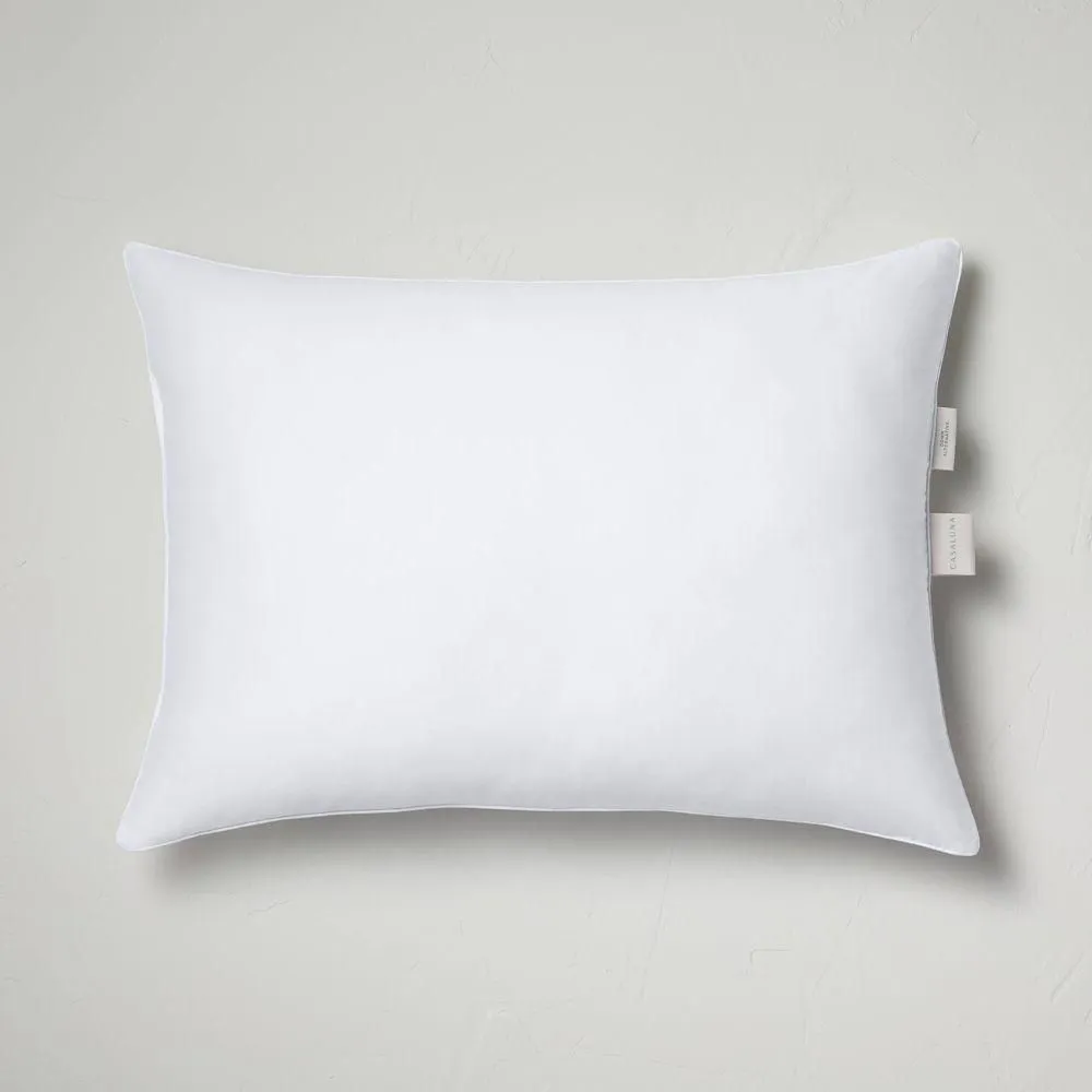 New without box - King Medium/Firm Machine Washable Medium Down Alternative Pillow - Casaluna: