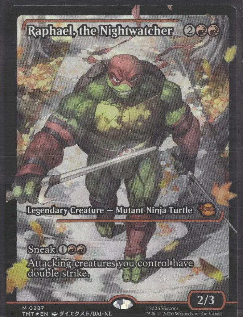 Teenage Mutant Ninja Turtles Raphael, the Nightwatcher (Showcase) #287