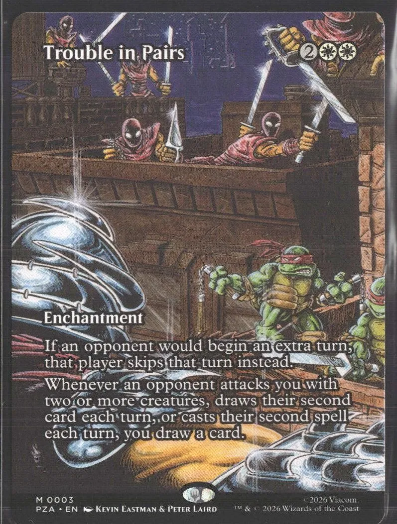 Teenage Mutant Ninja Turtles Source Material Trouble in Pairs (Borderless) #3