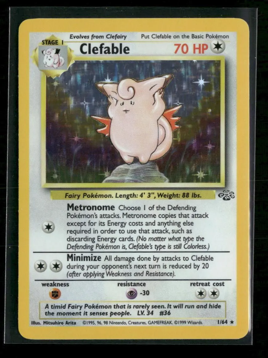 Jungle Clefable (1) Unlimited #01/64
