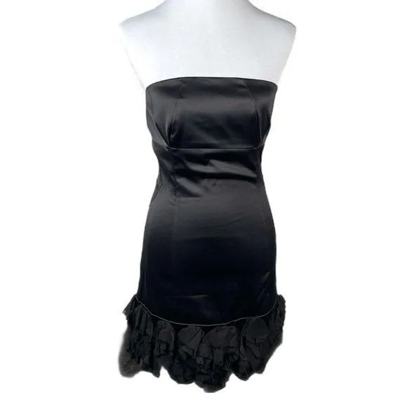 Product image for Plastic Island Strapless Mini Dress Black Medium