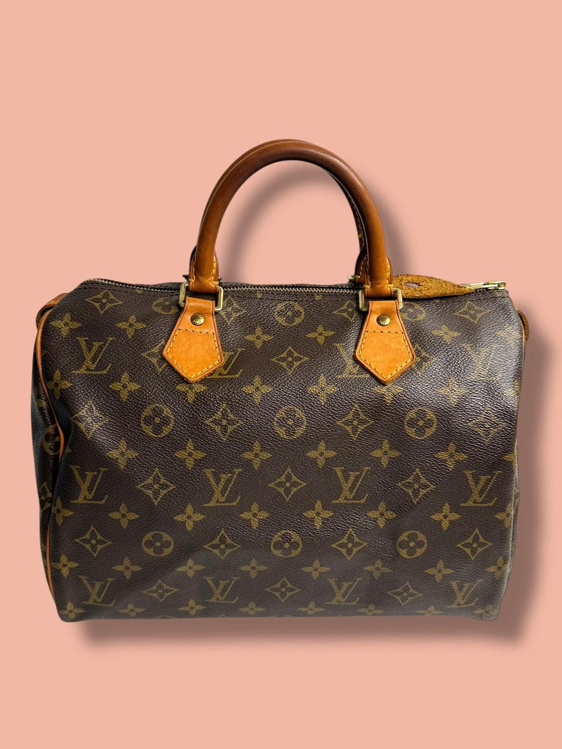 B186 LOUIS VUITTON 2002 Monogram Speedy 30 TH0072