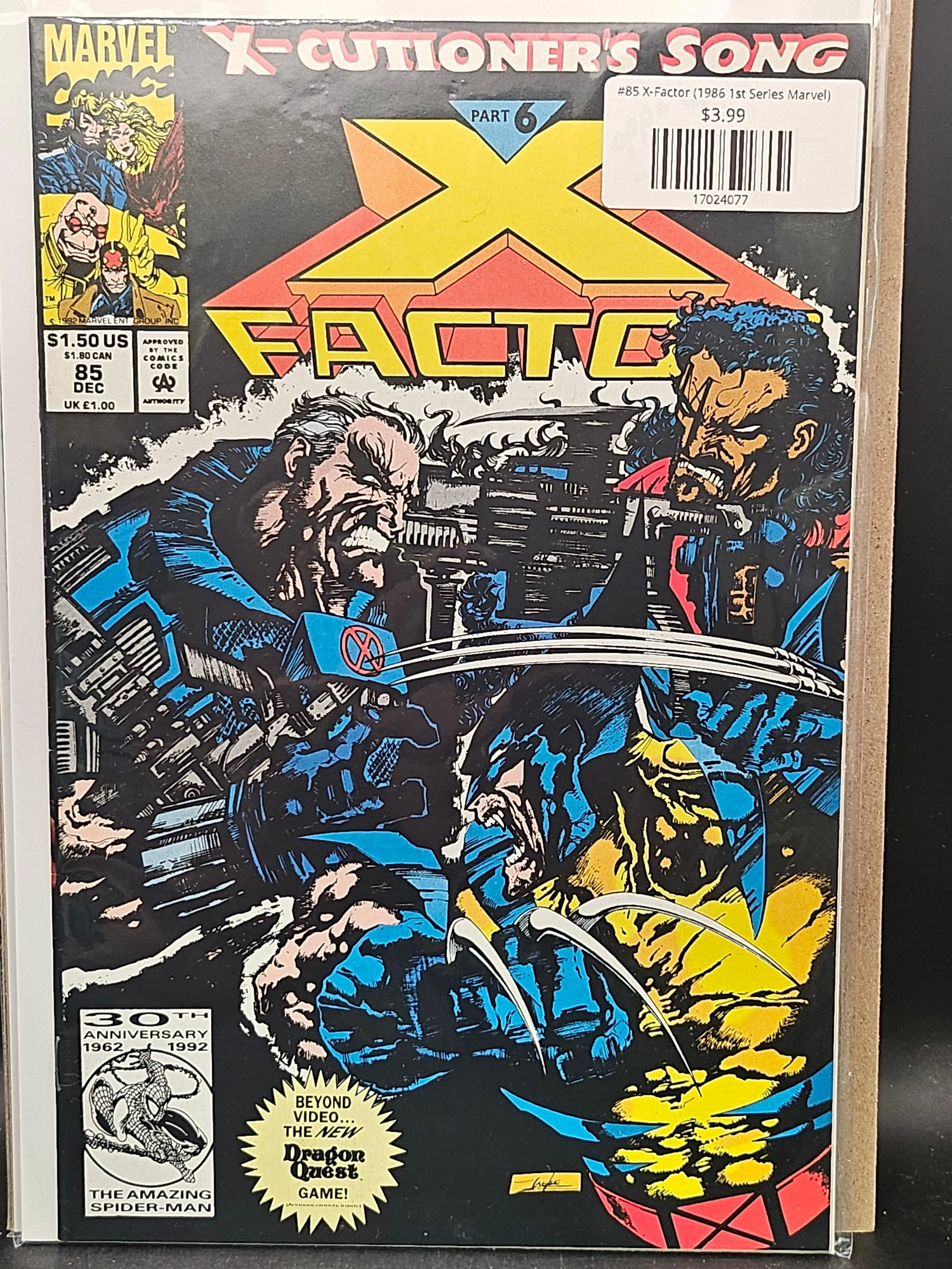 #85 X-Factor (1986 1st Series Marvel)
