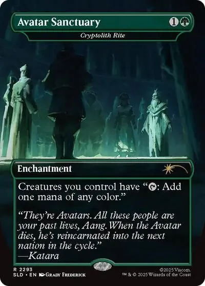 Avatar Sanctuary - Cryptolith Rite (Secret Lair) Near Mint