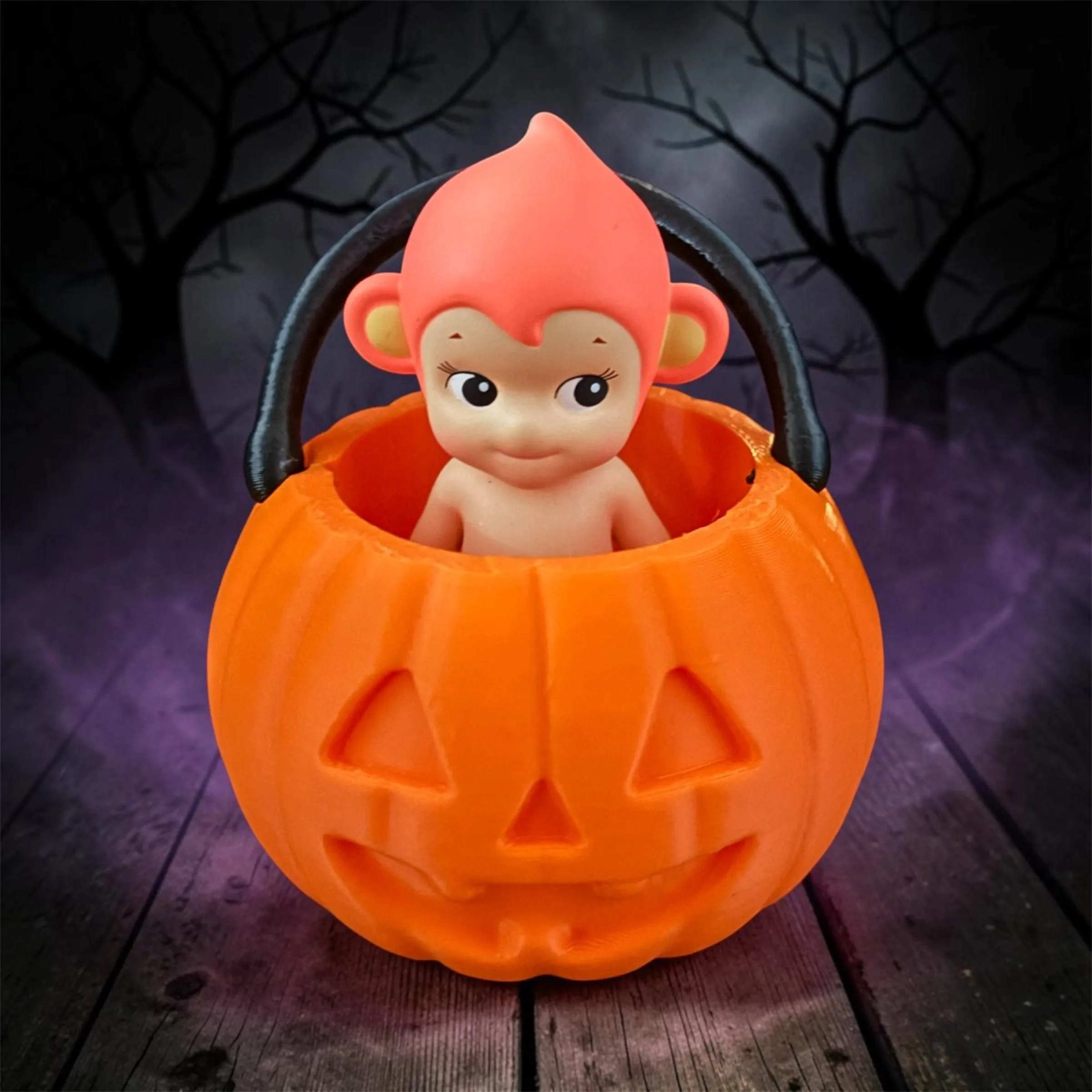 Halloween basket Sonny Angel stand