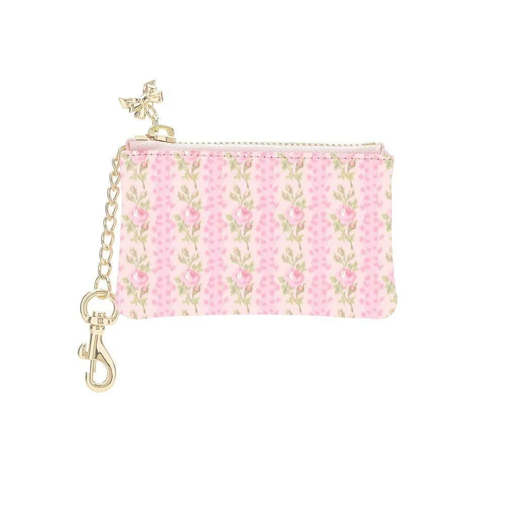 New without Tags - Size: One Size - LoveShackFancy – Case-Mate Blooming Heirloom Printed PU Zipper Coin Pouch