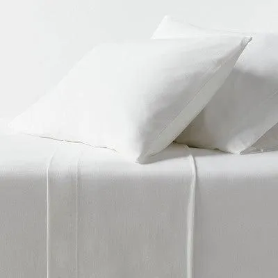 New without box - Queen Cotton Jersey Sheet Set White - Threshold: Knitted OEKO-TEX Certified Fits