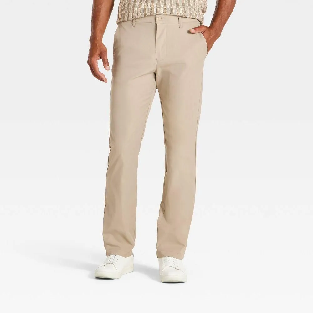 New without Tags - Men's Everyday Tech Trousers - Goodfellow & Co Tan 30x32