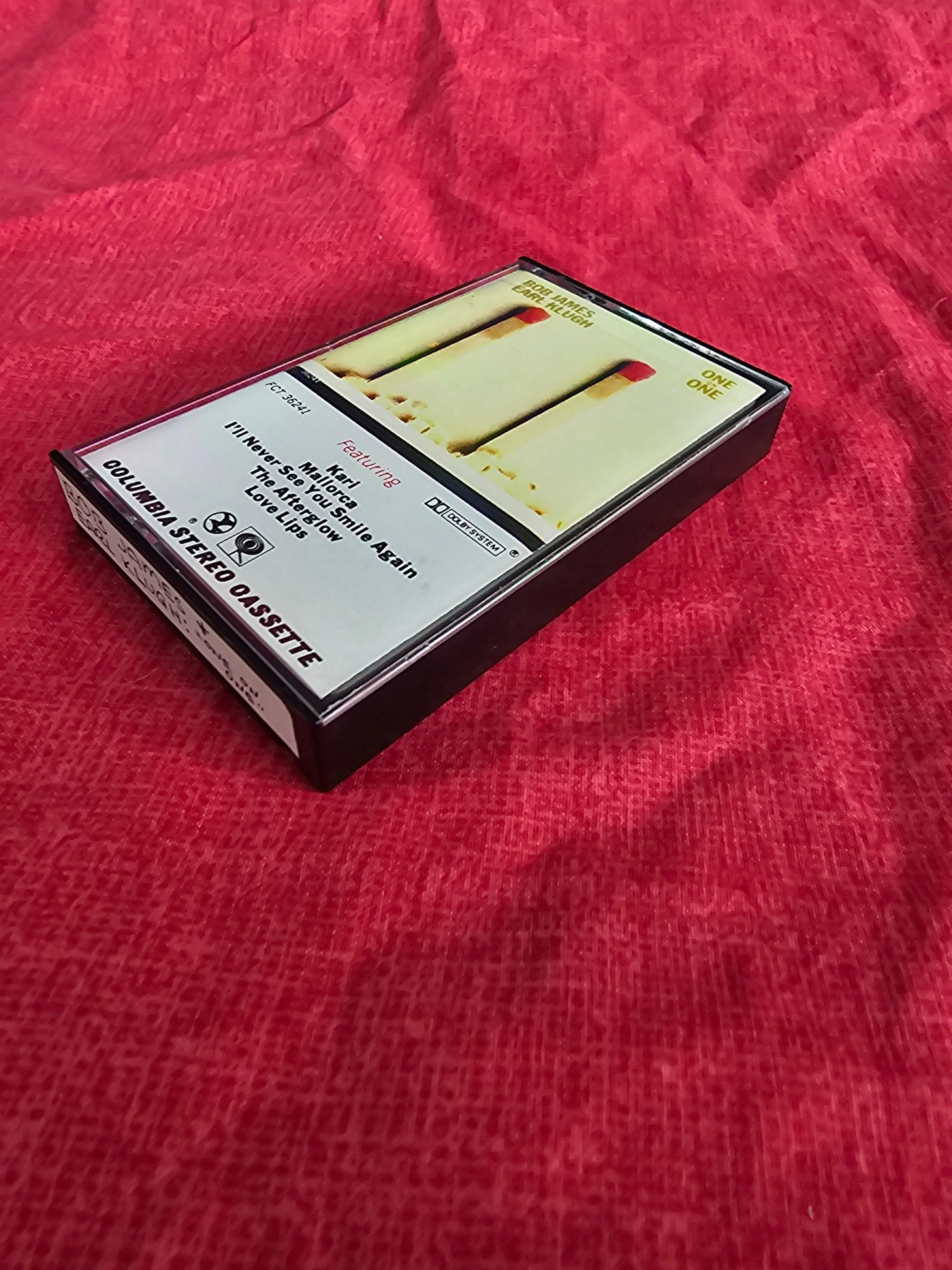 Bob James & Earl Klugh, One On One Audio Cassette Tape 1979 Jazz FCT-36241 EX/EX
