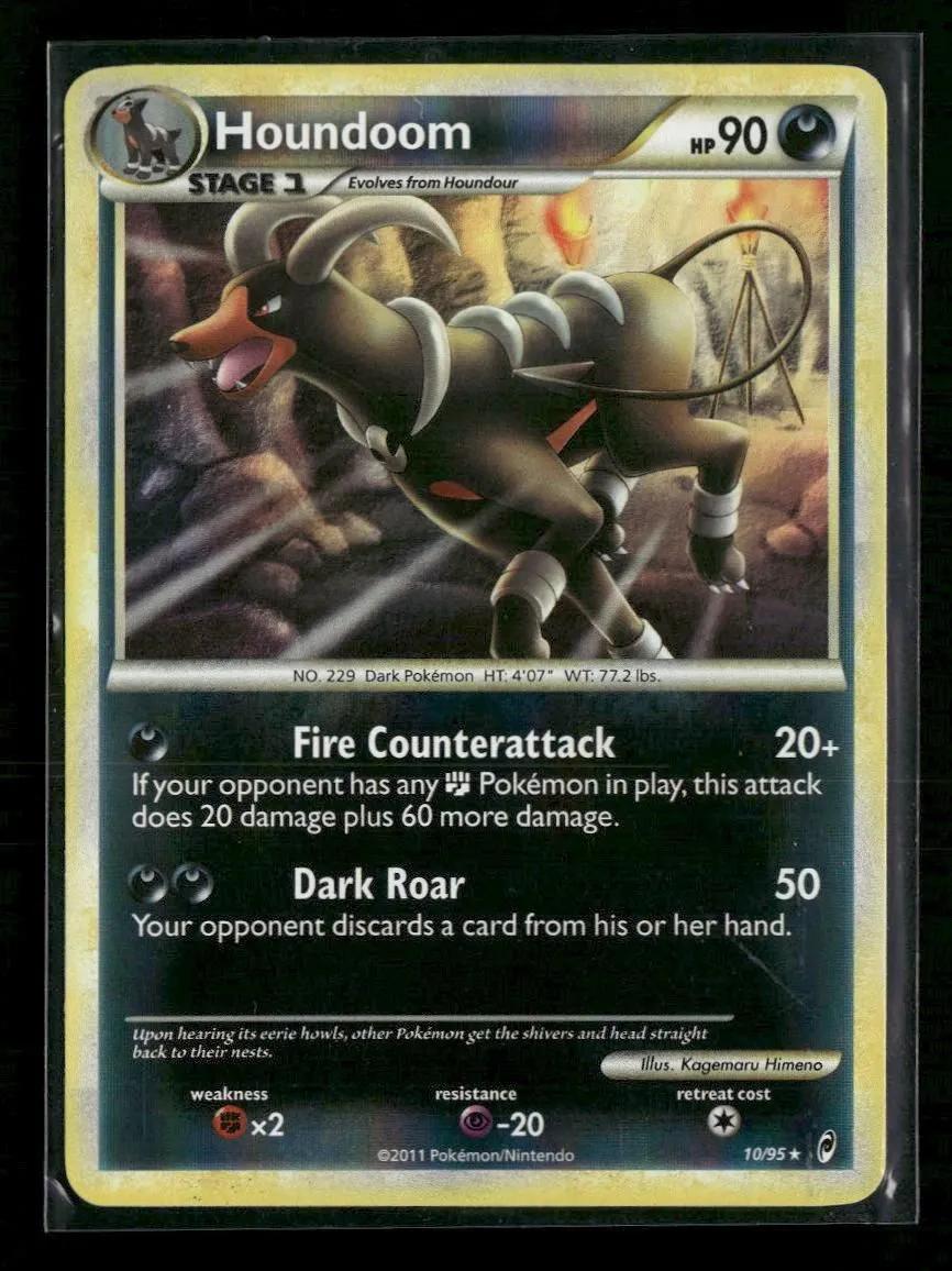 Call of Legends Houndoom Reverse Holo #10/95