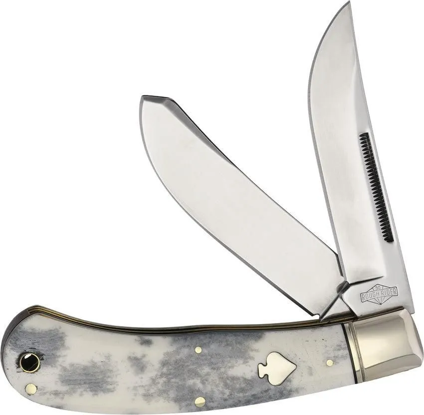 Rough Rider black apaloosa upswept bullet