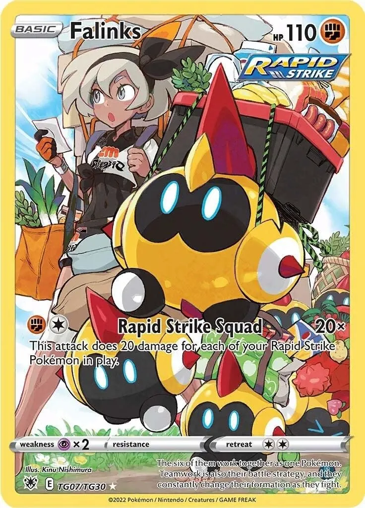 Falinks TG07/TG30 SWSH10: Astral Radiance Trainer Gallery Ultra Rare Pokemon