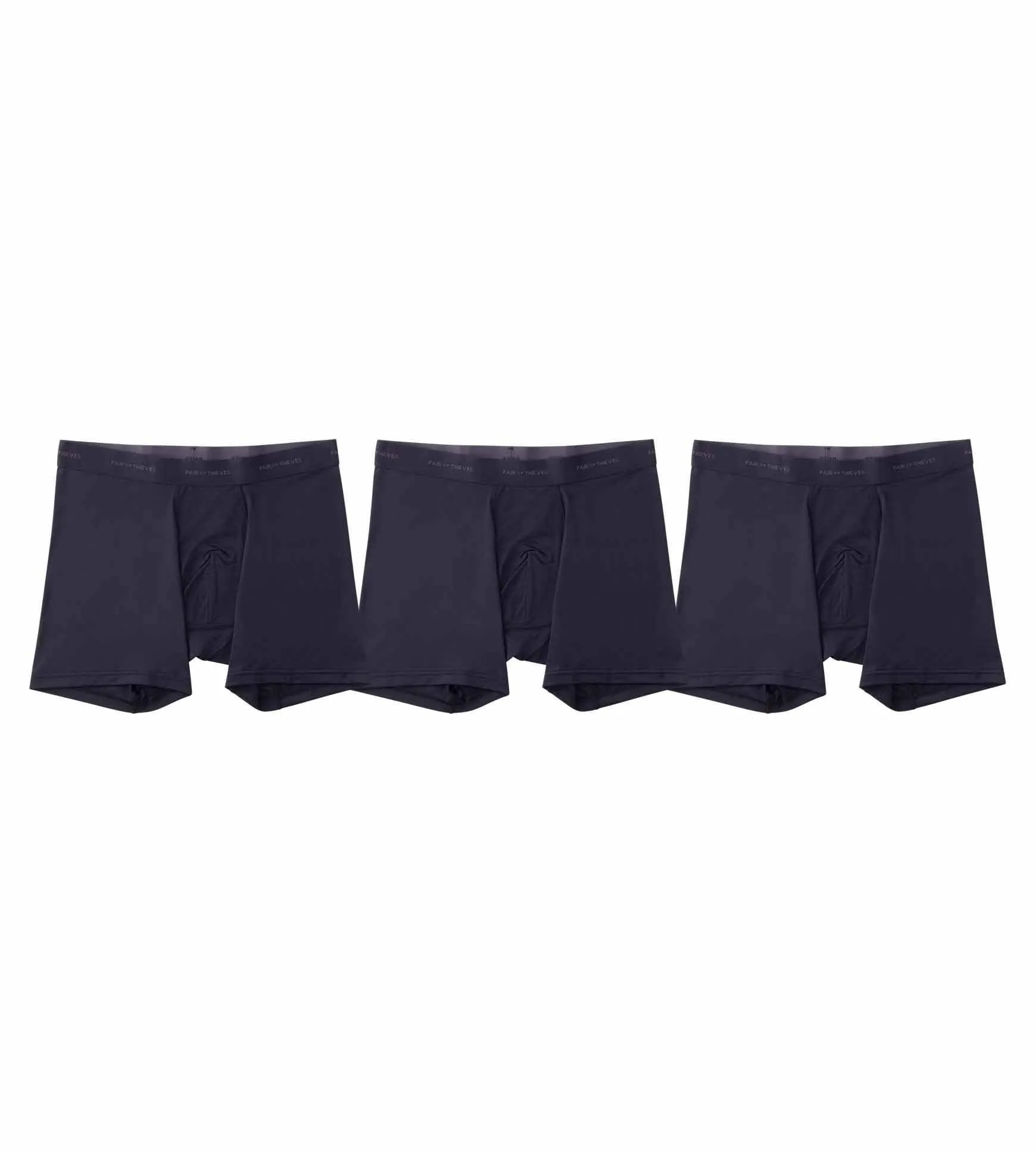 Pair of Thieves Men Quick Dry Boxer Briefs | Underwear for Men | 3 Pack XL