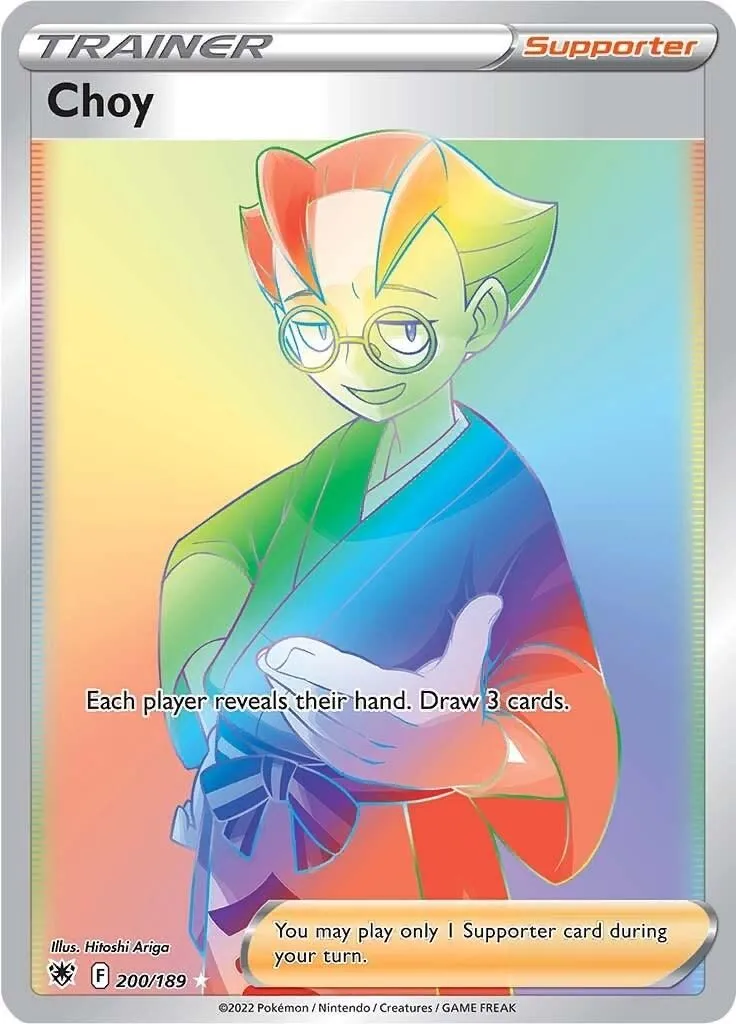Choy (Secret) 200/189 SWSH10: Astral Radiance Secret Rare Pokemon