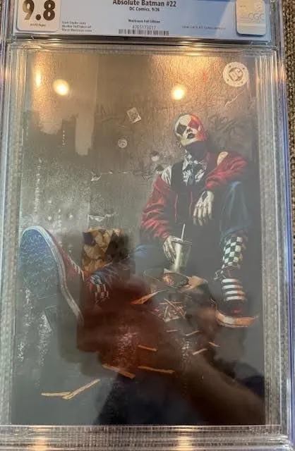 Slab | Absolute Batman #22 | CGC 9.8 | Marco Mastrazzo Virgin Foil Exclusive