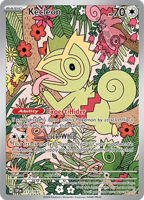 Kecleon - 213/191 SV08: Surging Sparks Illustration Rare Pokemon