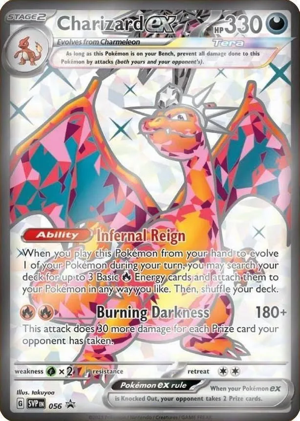 Charizard ex - 056 SV: Scarlet & Violet Promo Cards Promo Pokemon