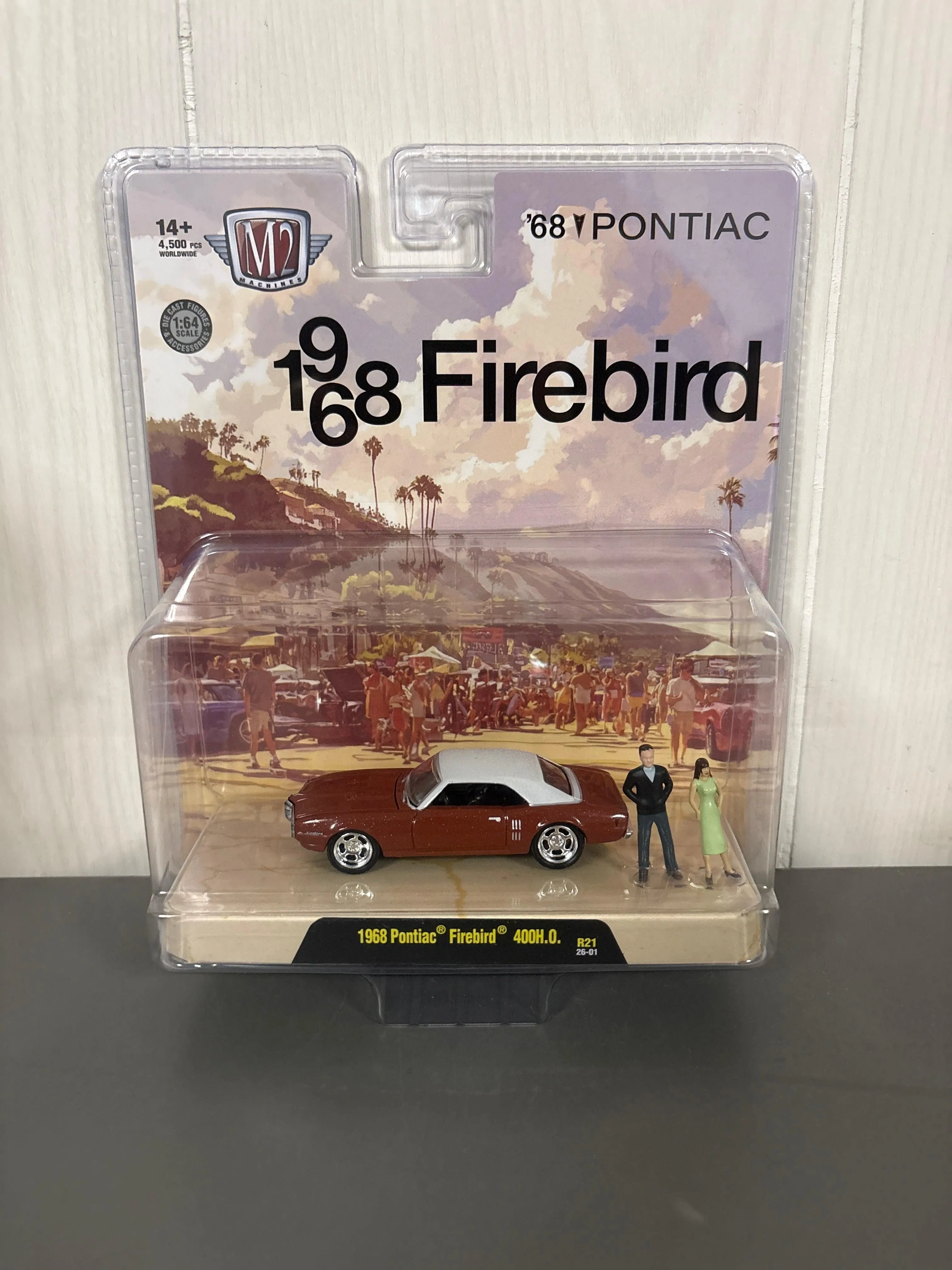 M2 1968 Pontiac Firebird 400H.O. Diecast