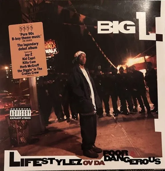 Big L - Lifestylez Ov Da Poor & Dangerous (LP, Album, RE) (Mint (M))