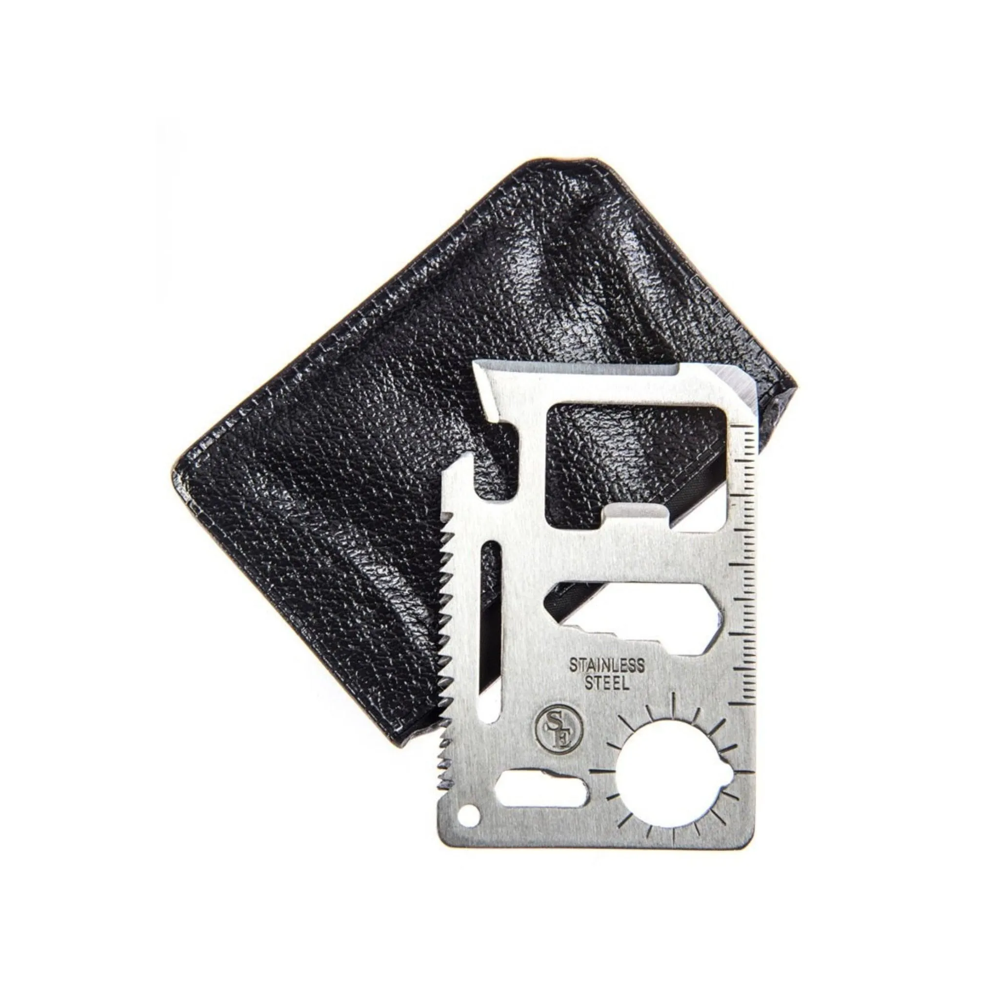 11-Function Stainless Steel Survival Pocket Tool