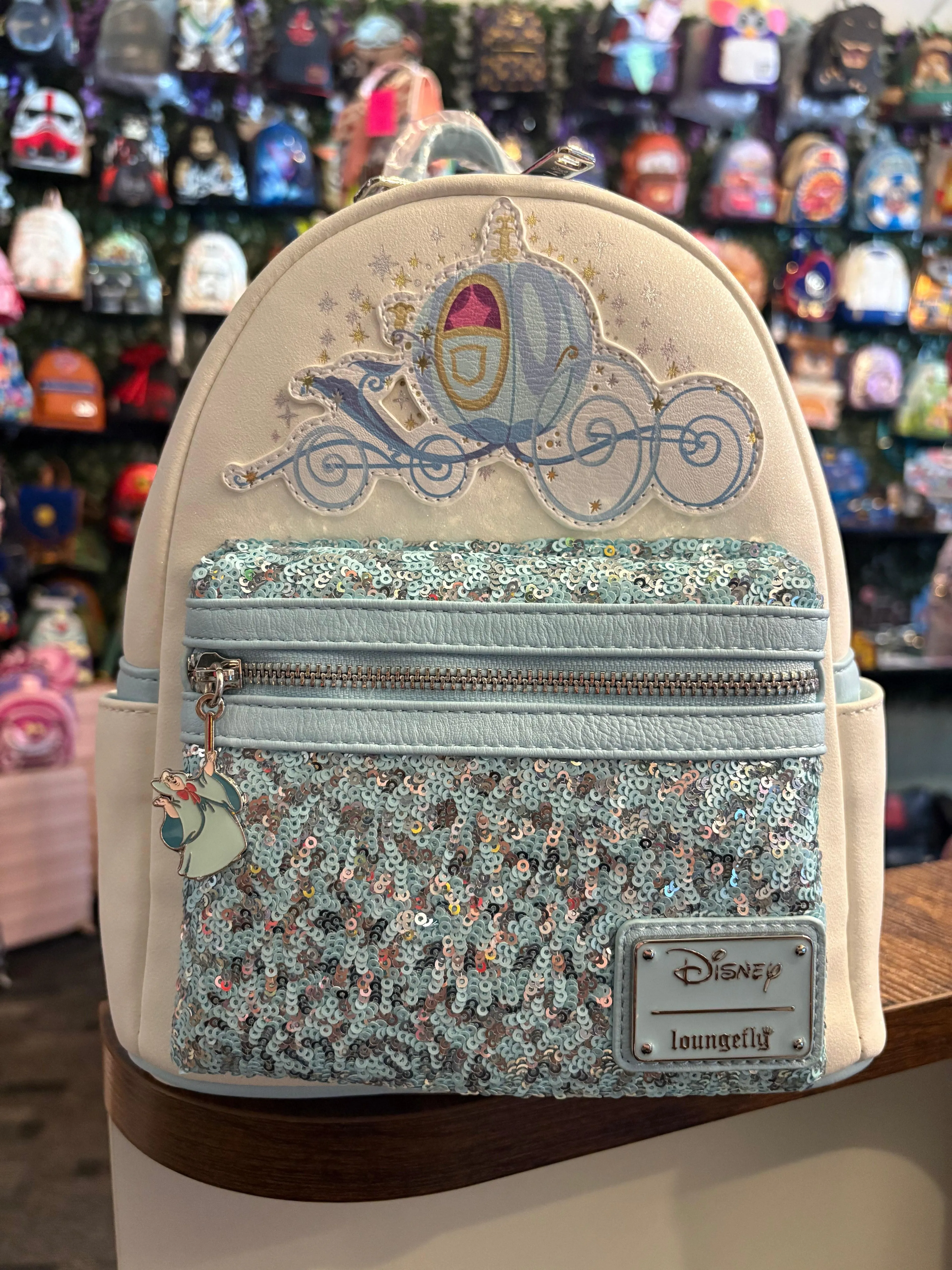 Loungefly Toyznfun Disney Cinderella mini Backpack